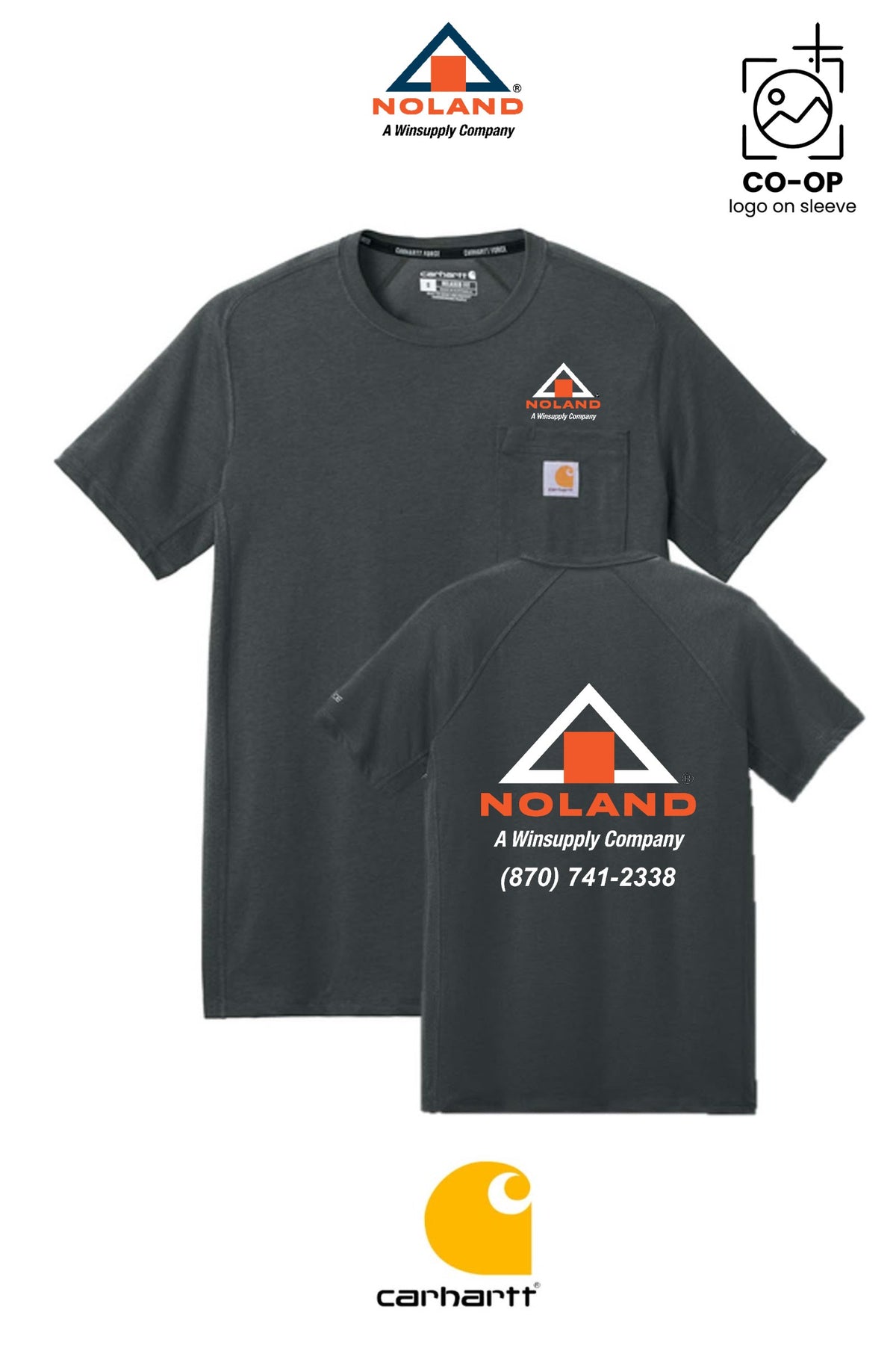 Carhartt Force® Short Sleeve Pocket T-Shirt - Harrison Noland