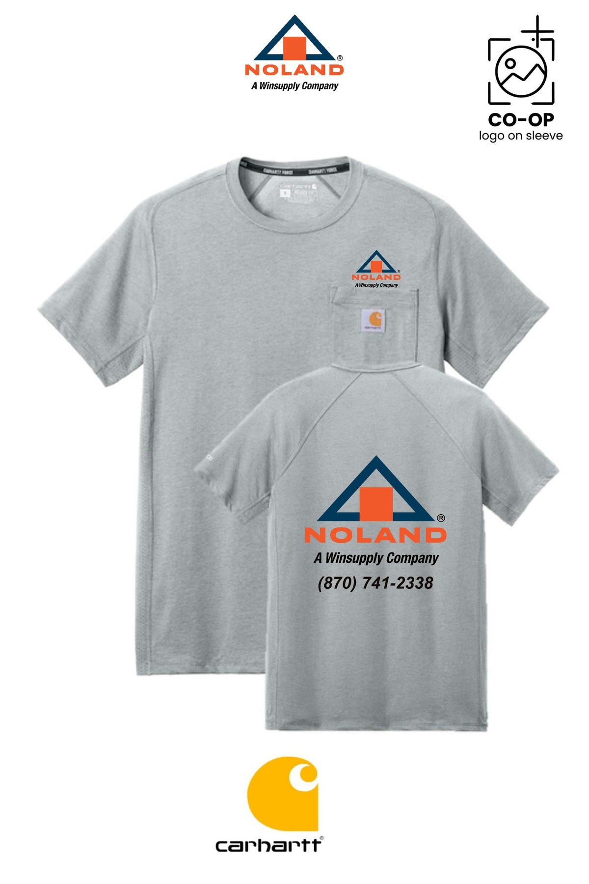 Carhartt Force® Short Sleeve Pocket T-Shirt - Harrison Noland