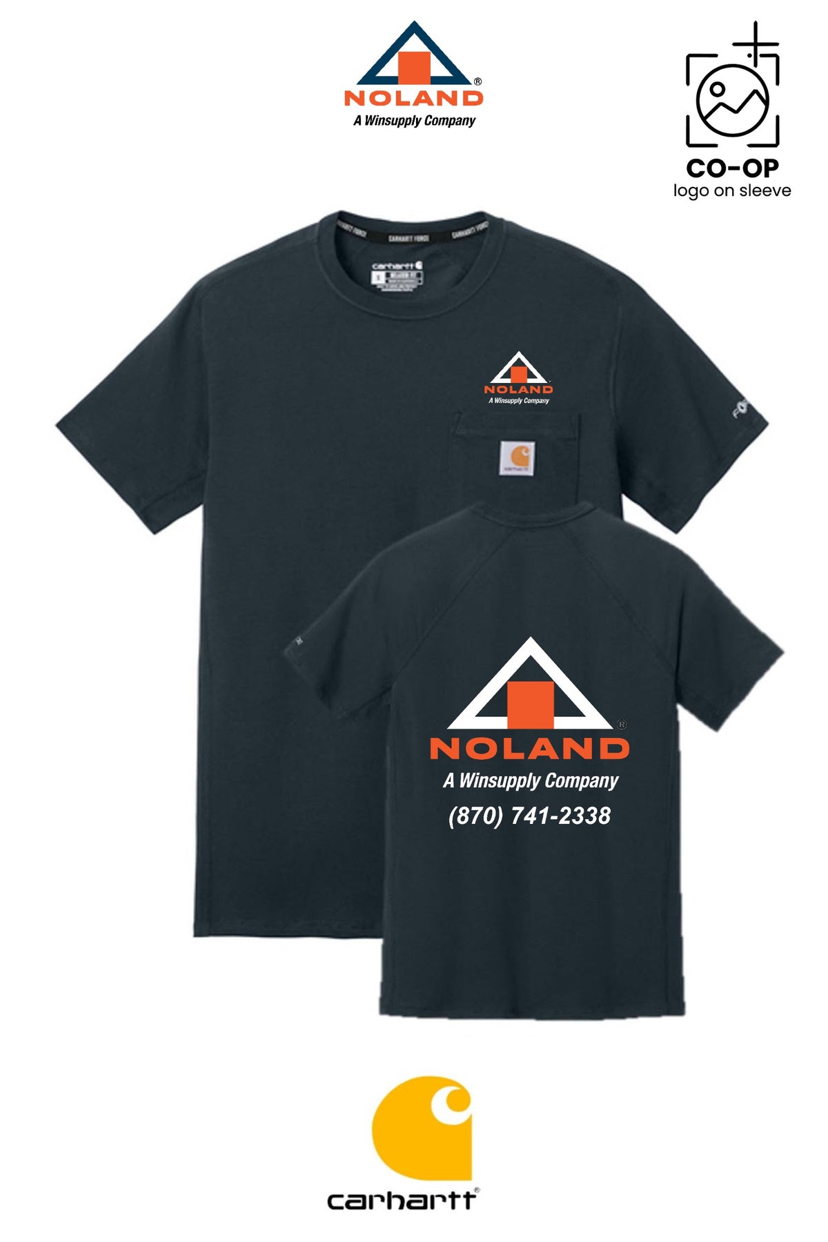 Carhartt Force® Short Sleeve Pocket T-Shirt - Harrison Noland