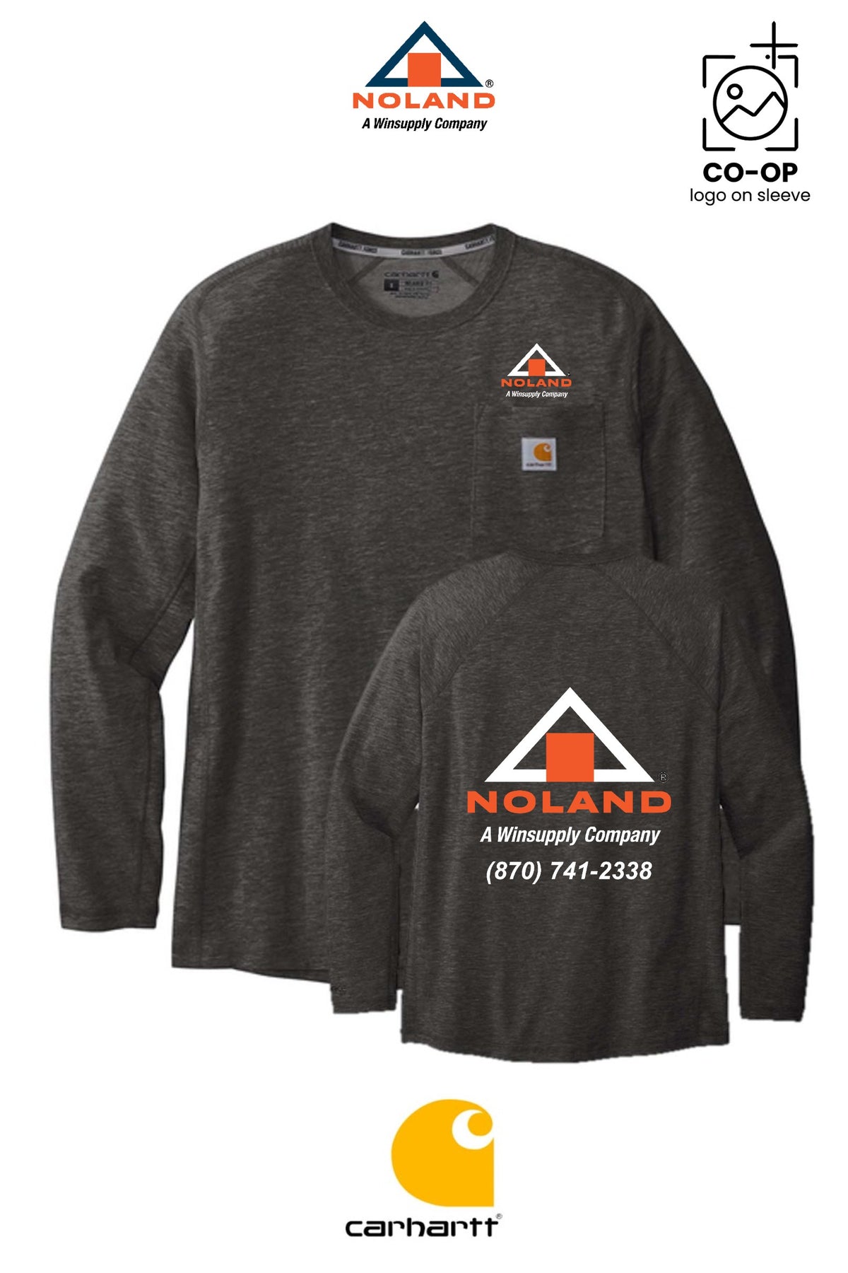 Carhartt Force® Long Sleeve Pocket T-Shirt - Harrison Noland