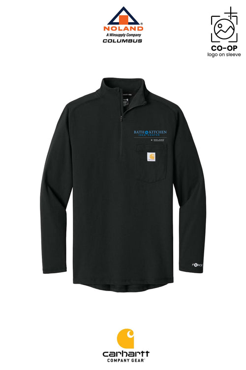 Carhartt Force® 1/4-Zip Long Sleeve T-Shirt - Columbus Noland