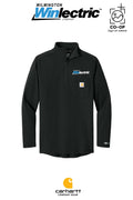 Carhartt Force® 1/4-Zip Long Sleeve T-Shirt - Wilmington Winlectric