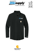 Carhartt Force® 1/4-Zip Long Sleeve T-Shirt - San Antonio Winsupply