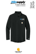 Carhartt Force® 1/4-Zip Long Sleeve T-Shirt - Winsupply of West Phoenix