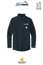 Carhartt Force® 1/4-Zip Long Sleeve T-Shirt - Winsupply Emerald City