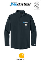 Carhartt Force® 1/4-Zip Long Sleeve T-Shirt - Salt Lake Windustrial