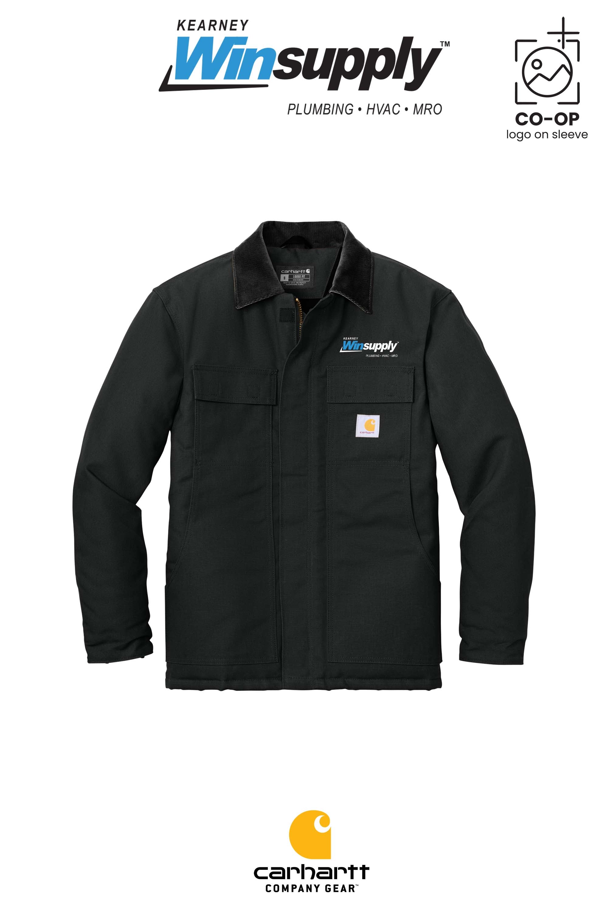 Carhartt® Duck Traditional Coat- Kearney Winsupply