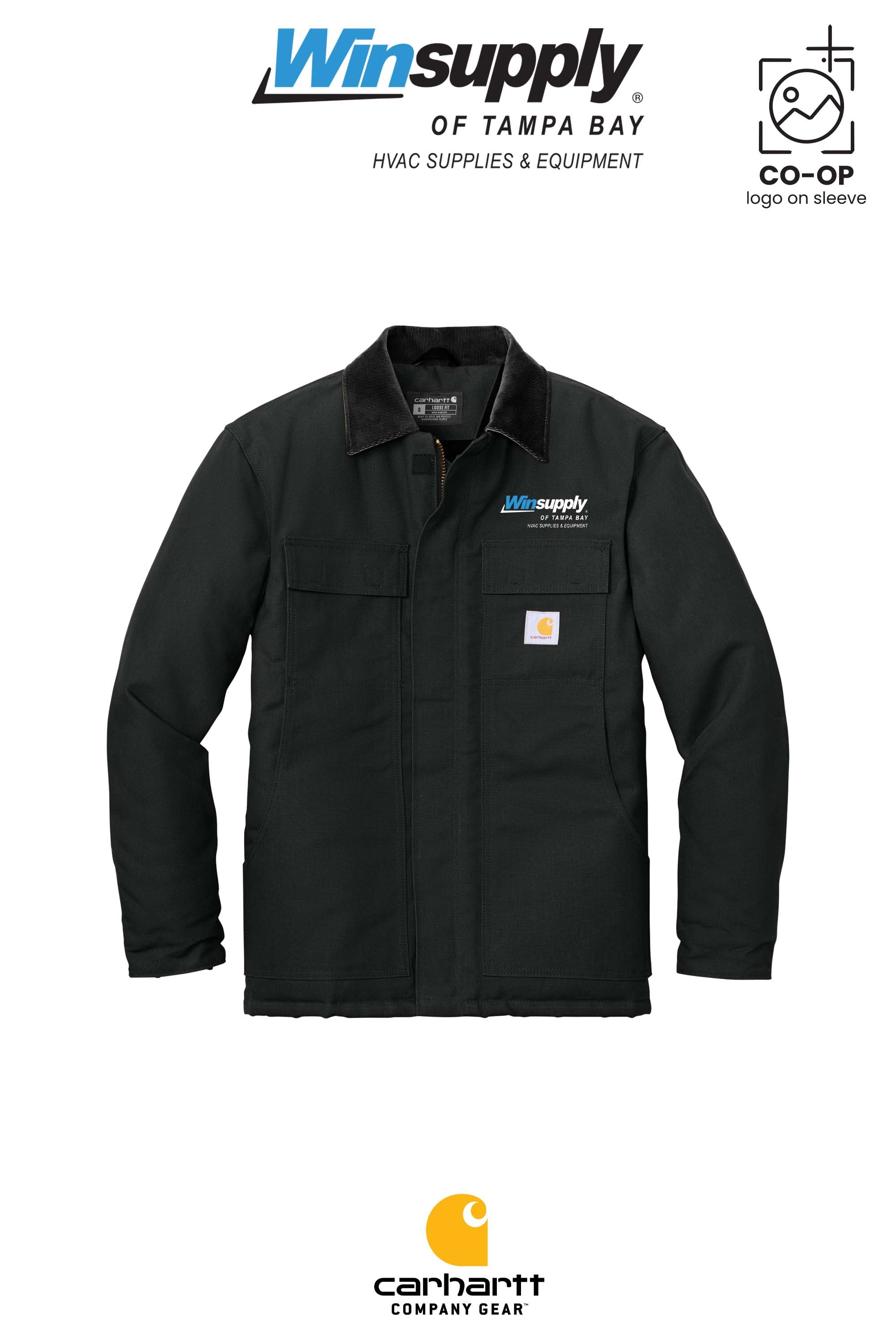 Carhartt® Duck Traditional Coat- Winsupply of Tampa Bay