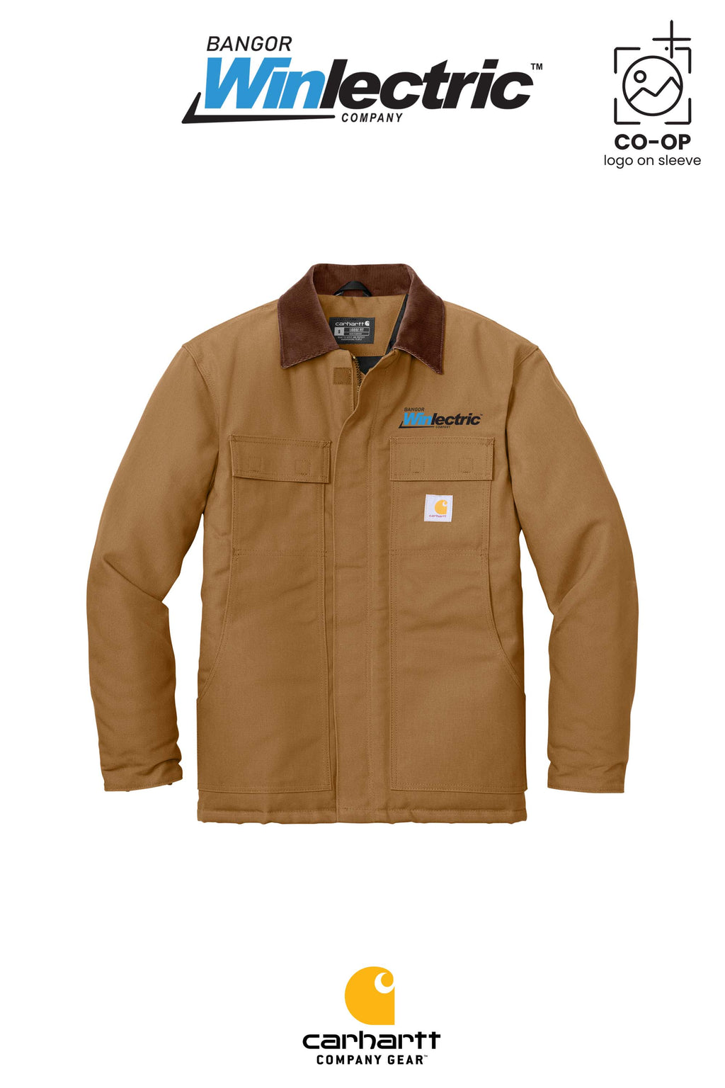 Carhartt® Duck Traditional Coat- Winlectric Bangor