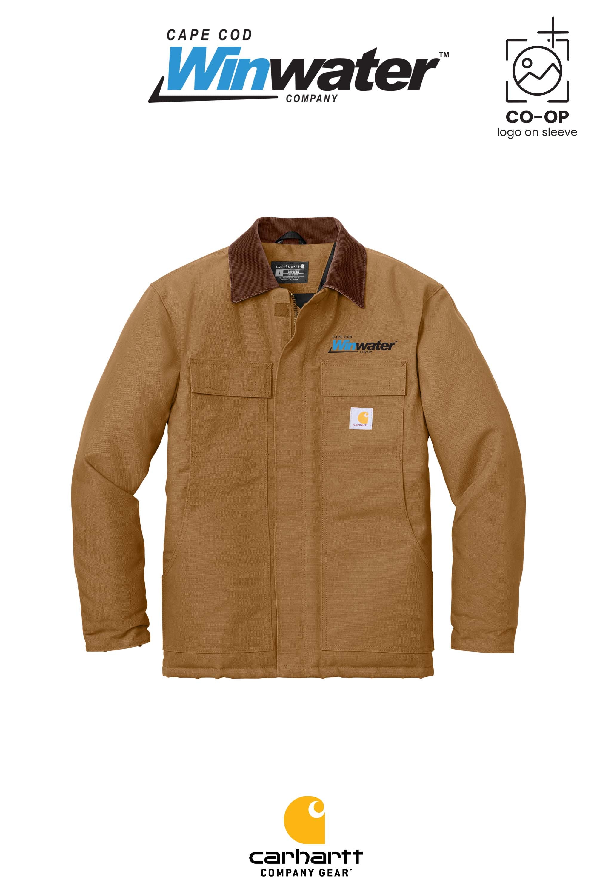 Carhartt® Duck Traditional Coat- Winwater Cape Cod