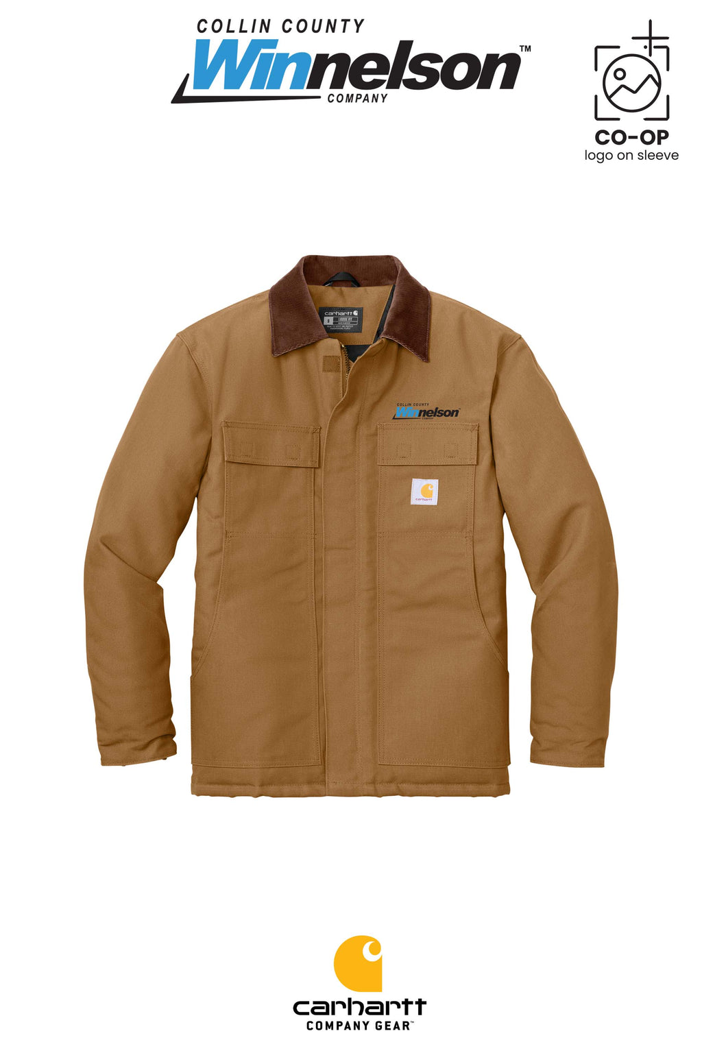 Carhartt® Duck Traditional Coat- Collin County Winnelson