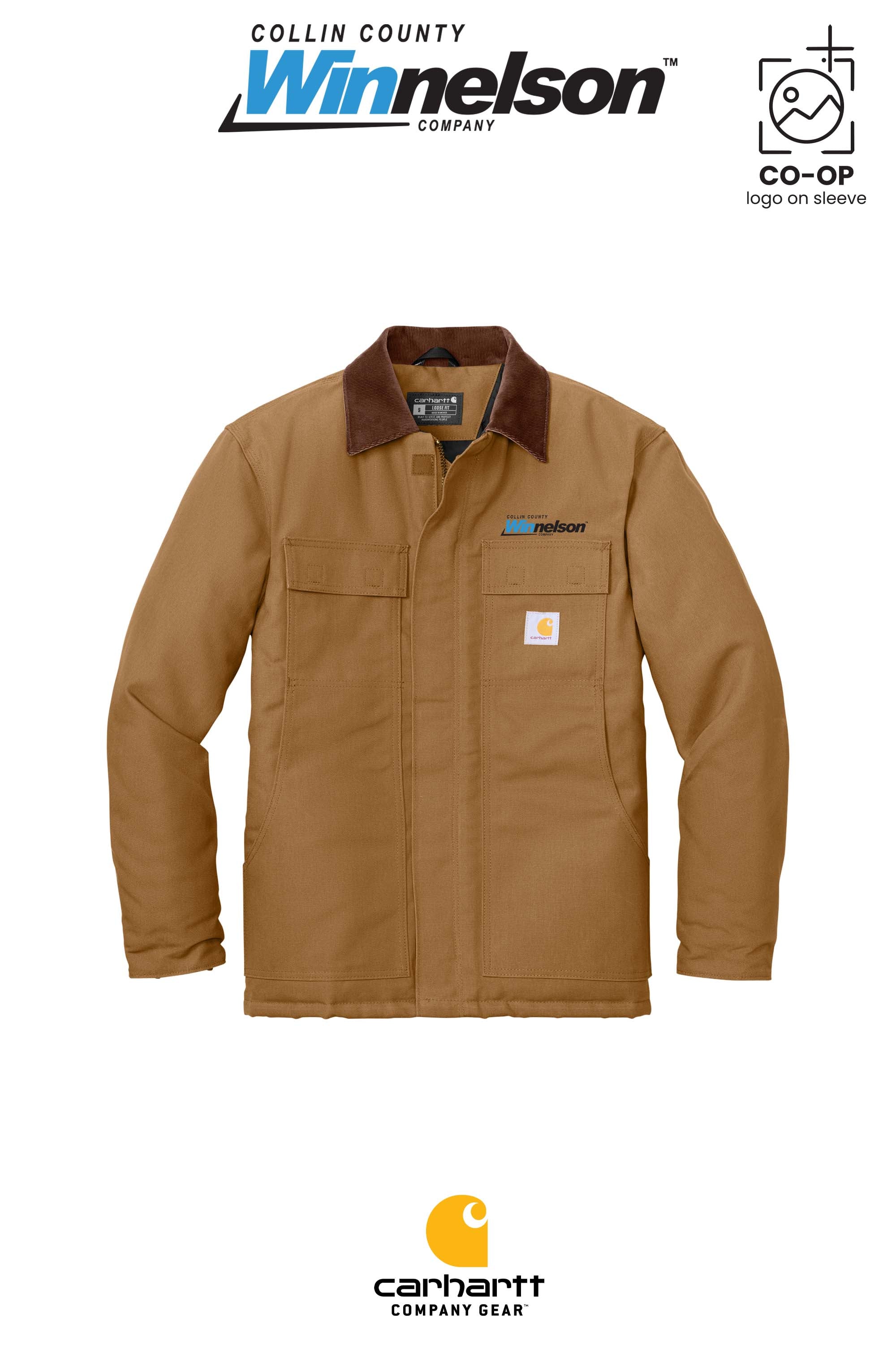 Carhartt® Duck Traditional Coat- Collin County Winnelson