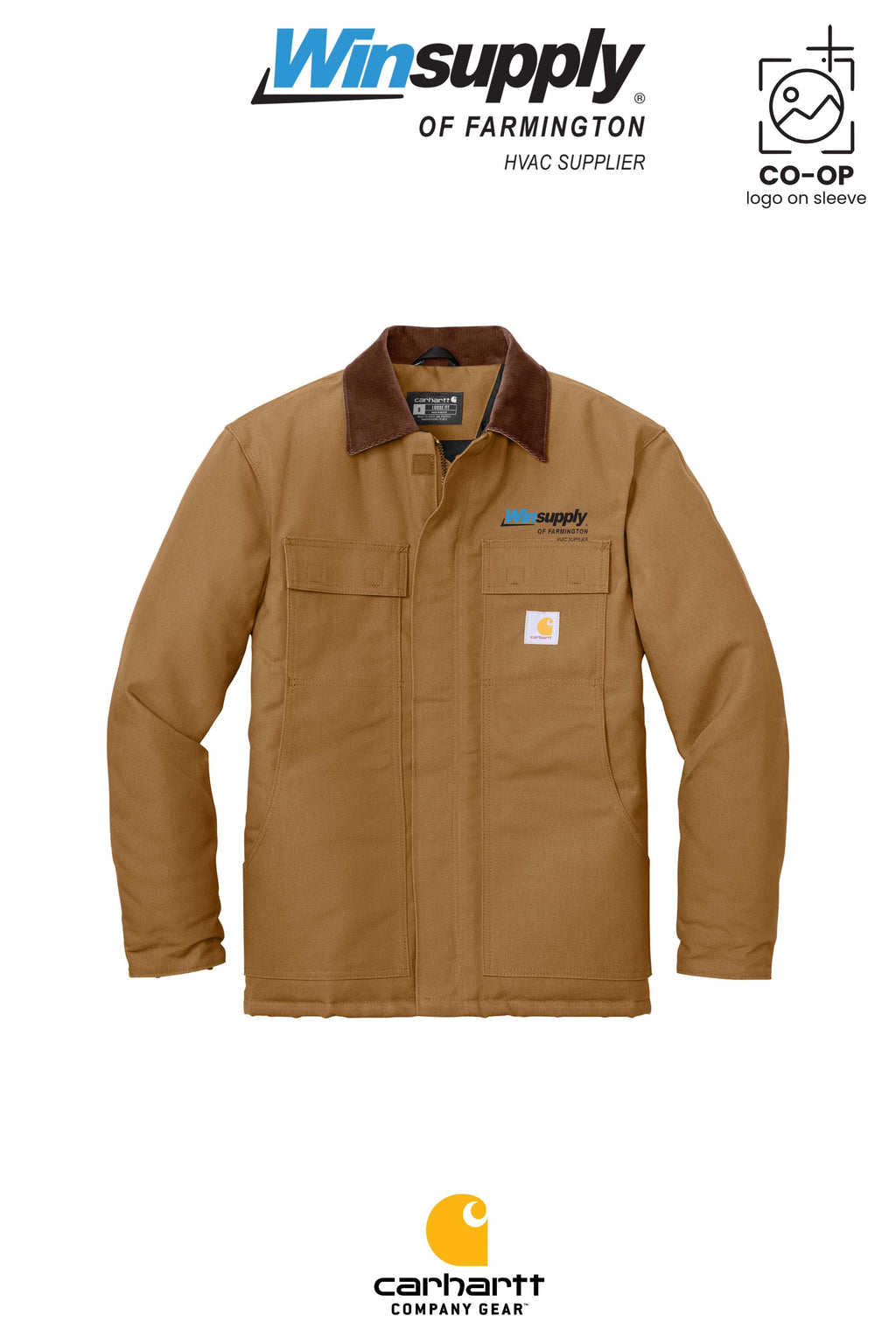 Carhartt® Duck Traditional Coat- Winsupply of Farmington