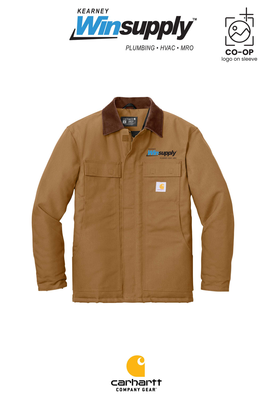 Carhartt® Duck Traditional Coat- Kearney Winsupply