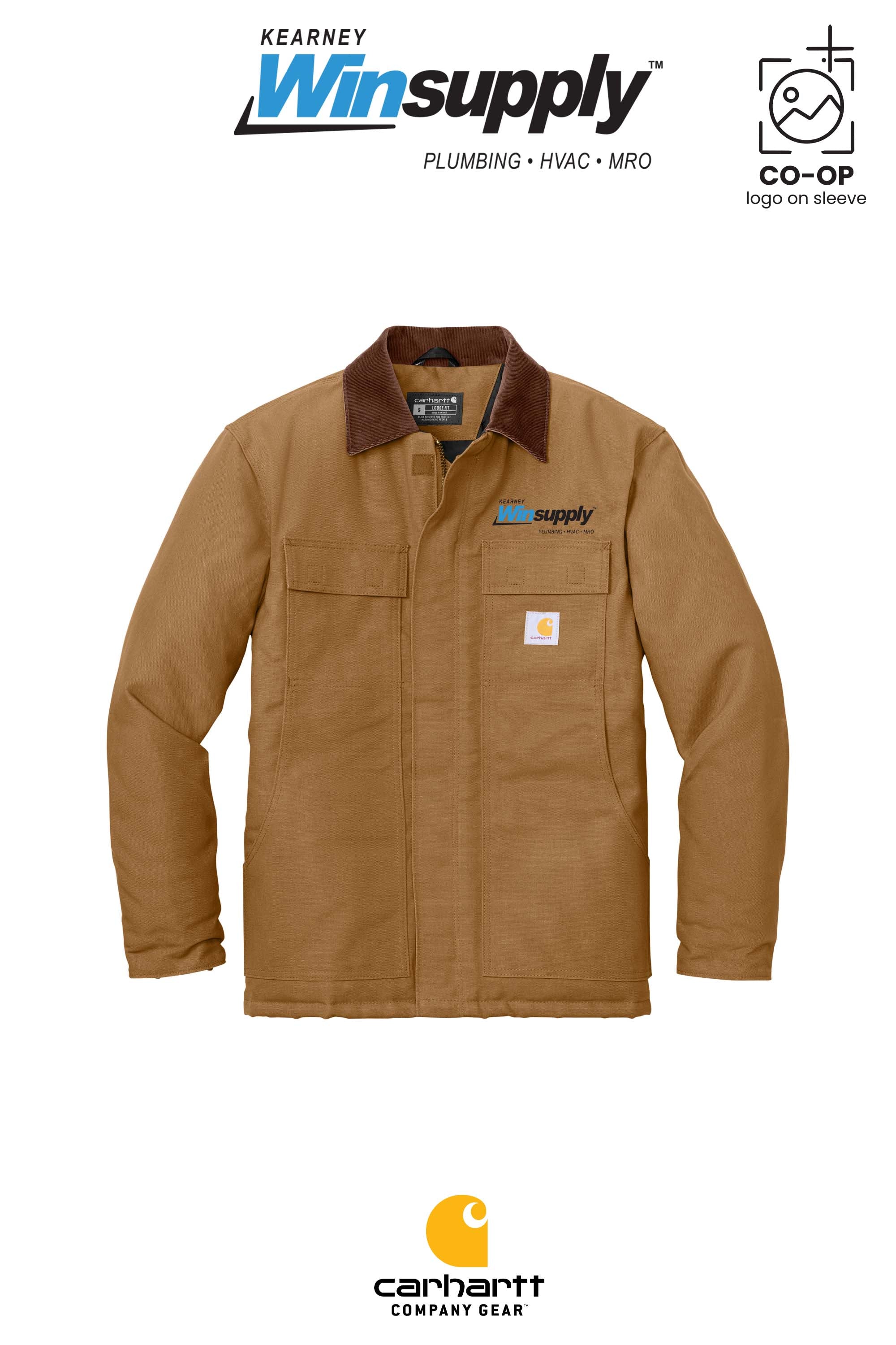 Carhartt® Duck Traditional Coat- Kearney Winsupply