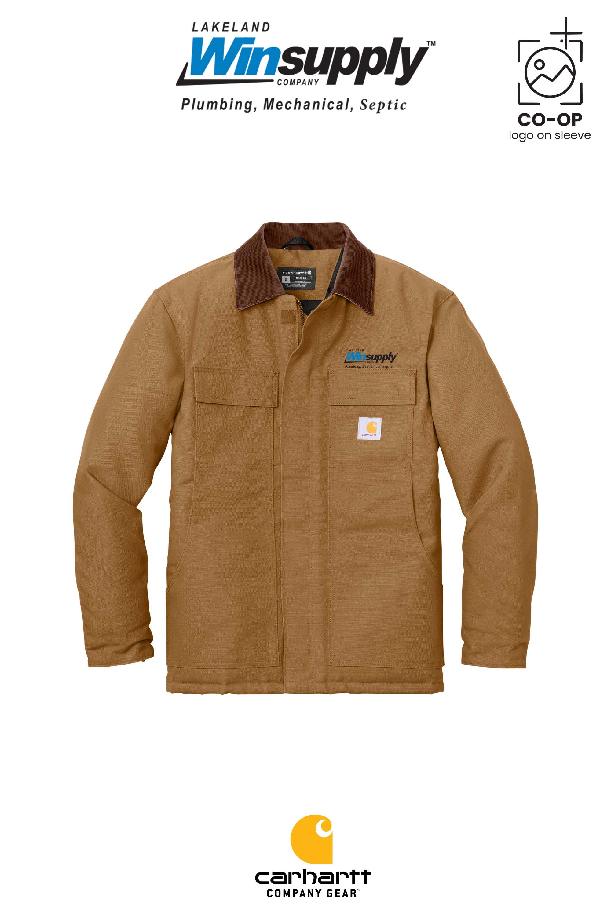 Carhartt® Duck Traditional Coat- Lakeland Winsupply