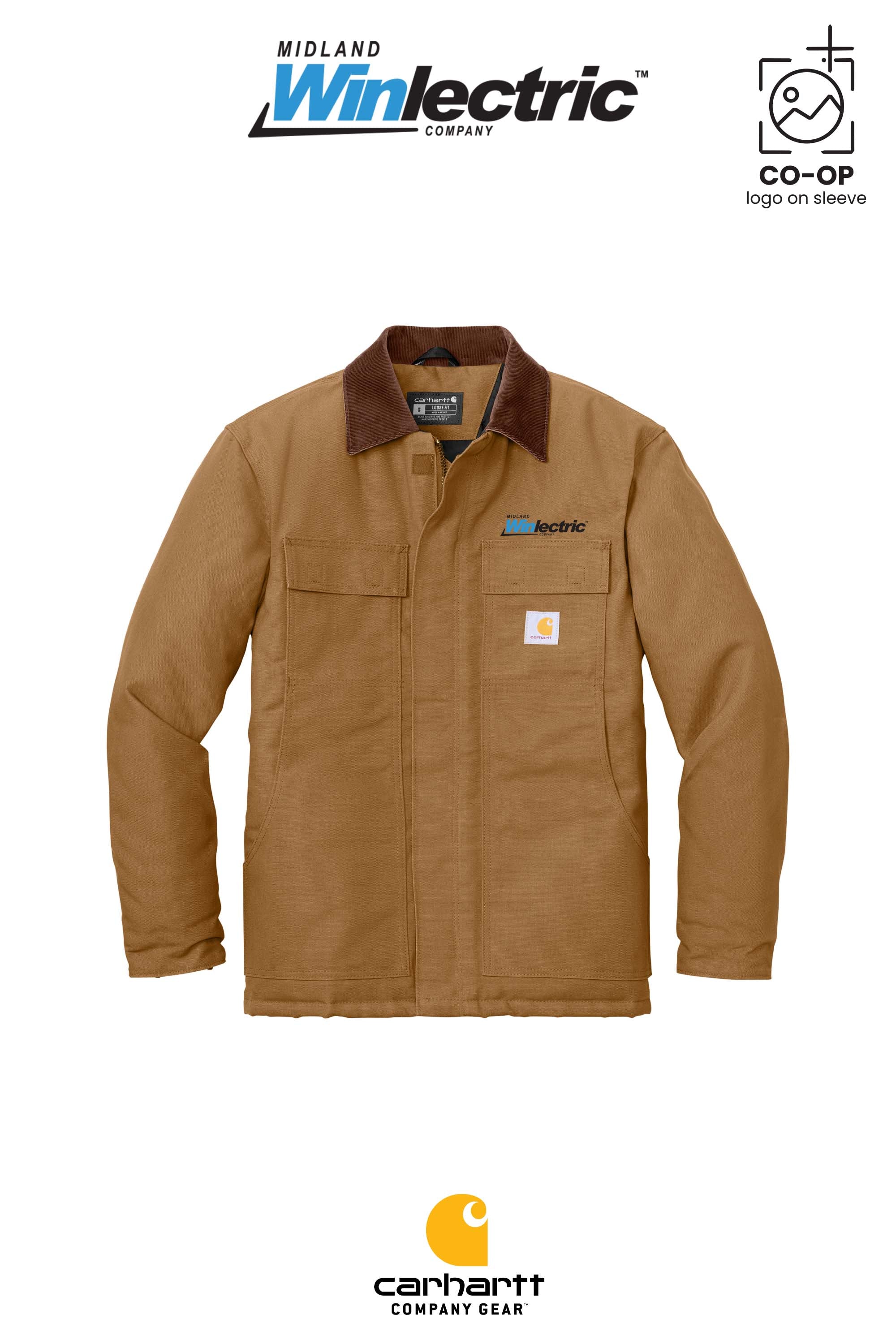 Carhartt® Duck Traditional Coat- Winlectric of Midland
