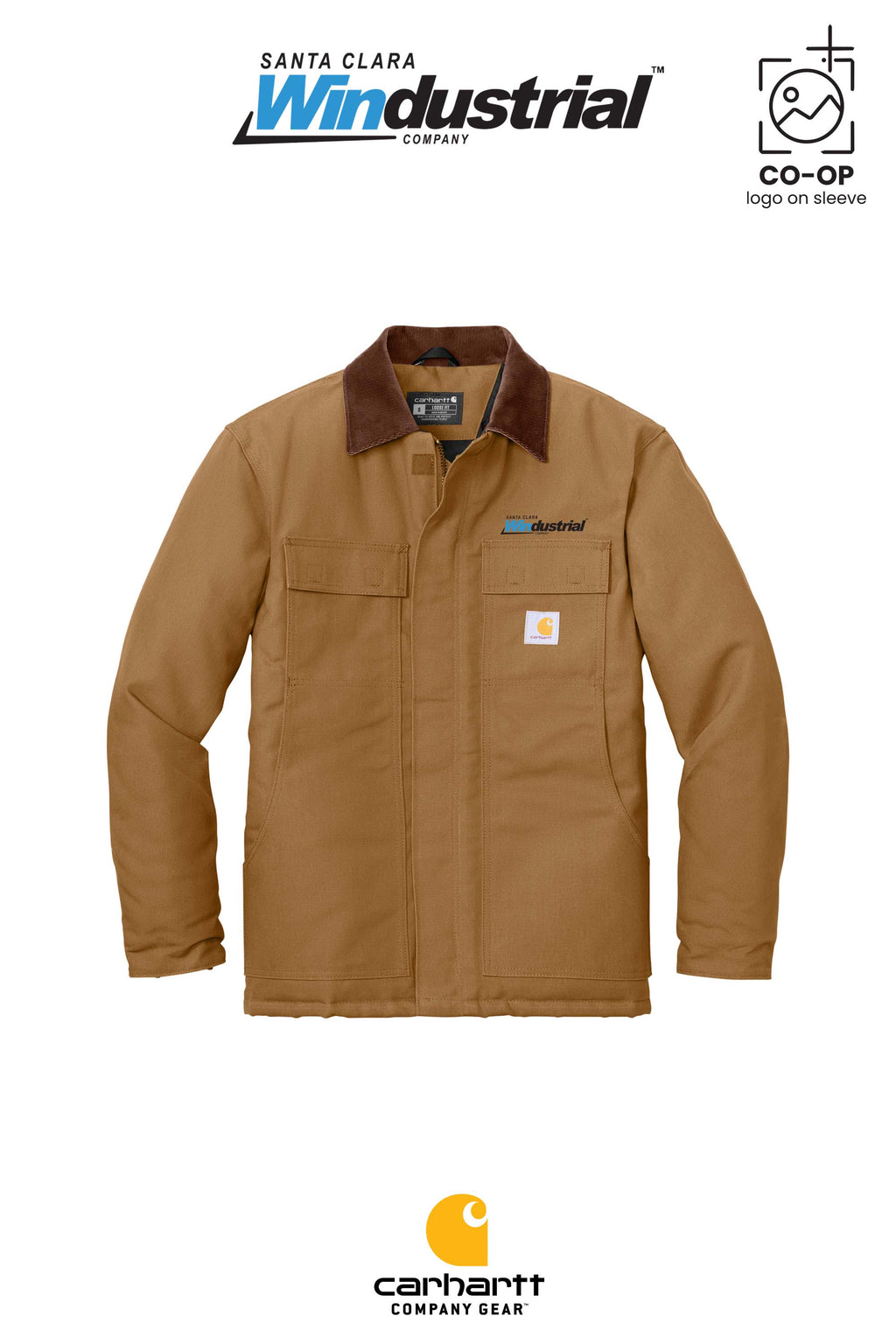 Carhartt® Duck Traditional Coat- Santa Clara Windustrial