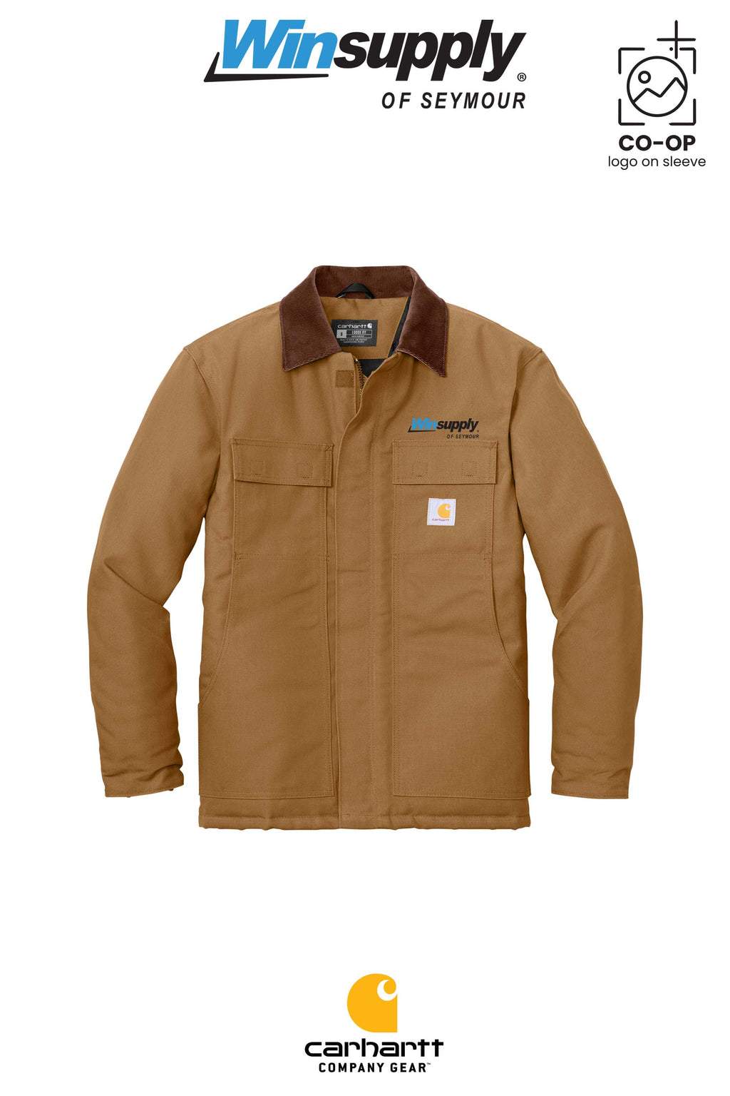 Carhartt® Duck Traditional Coat- Winsupply of Seymour IN