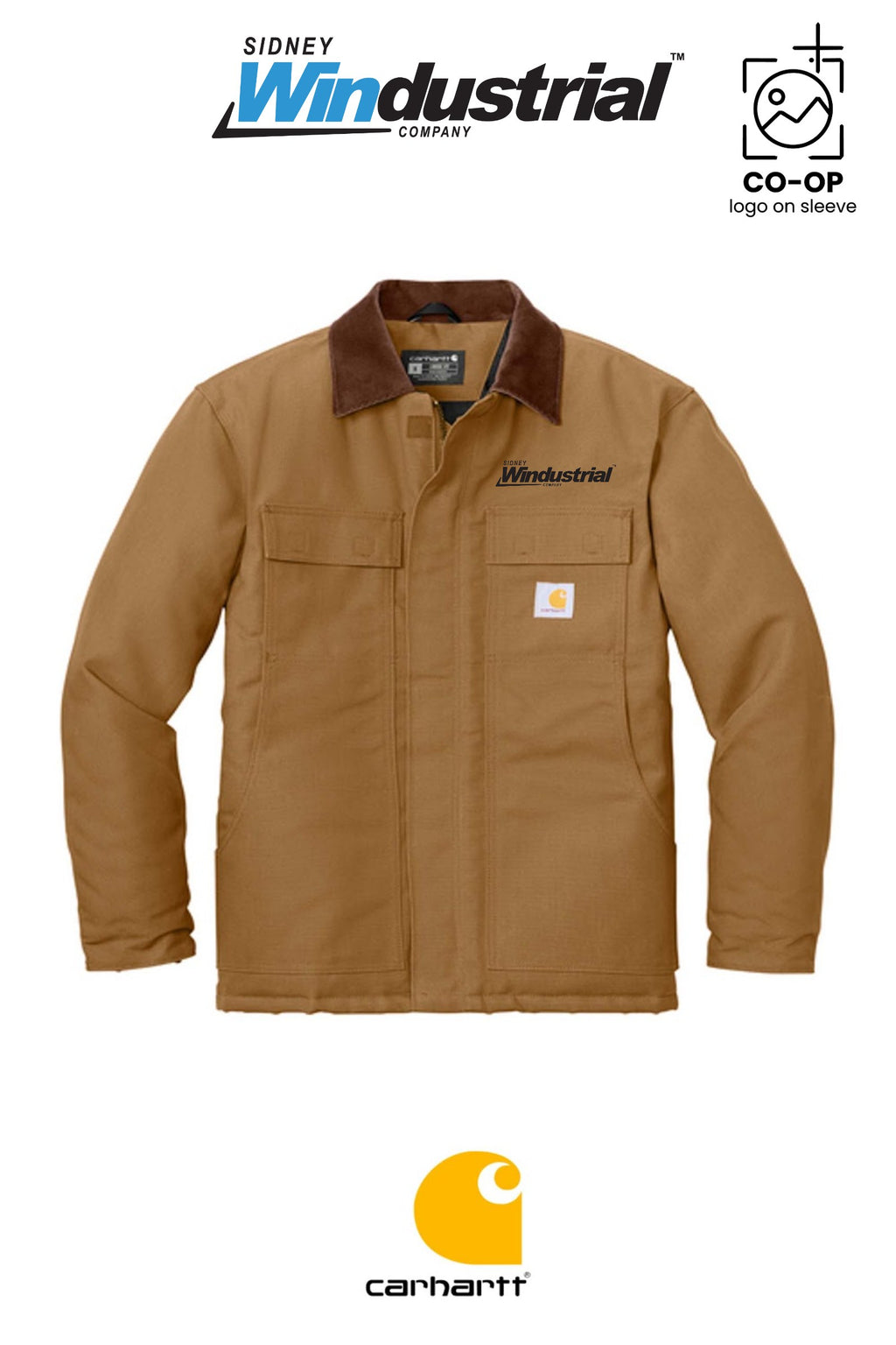 Carhartt® Duck Traditional Coat- Sidney Windustrial