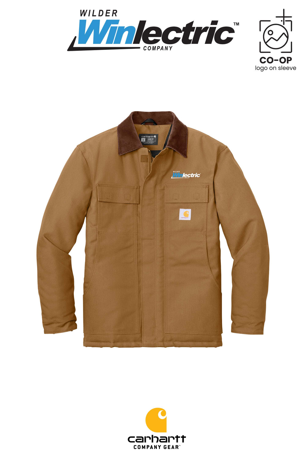 Carhartt® Duck Traditional Coat- Wilder Winlectric
