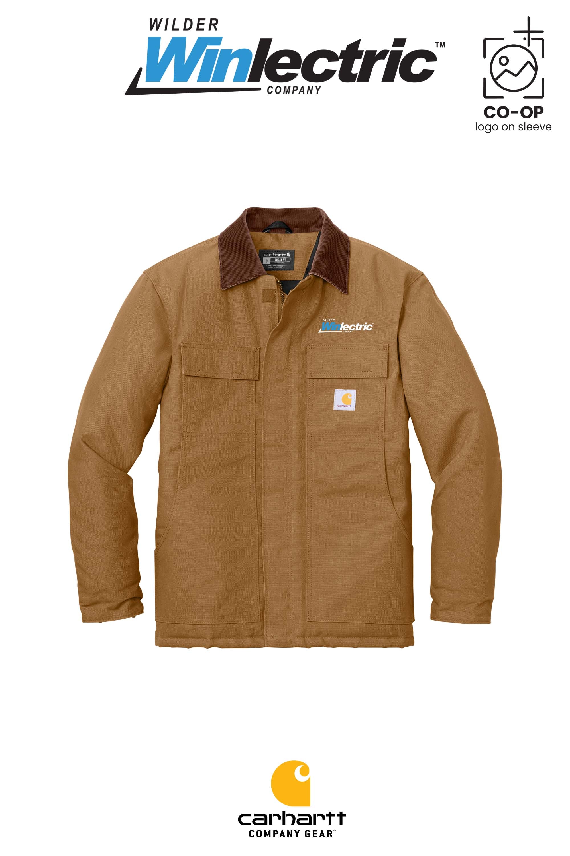 Carhartt® Duck Traditional Coat- Wilder Winlectric
