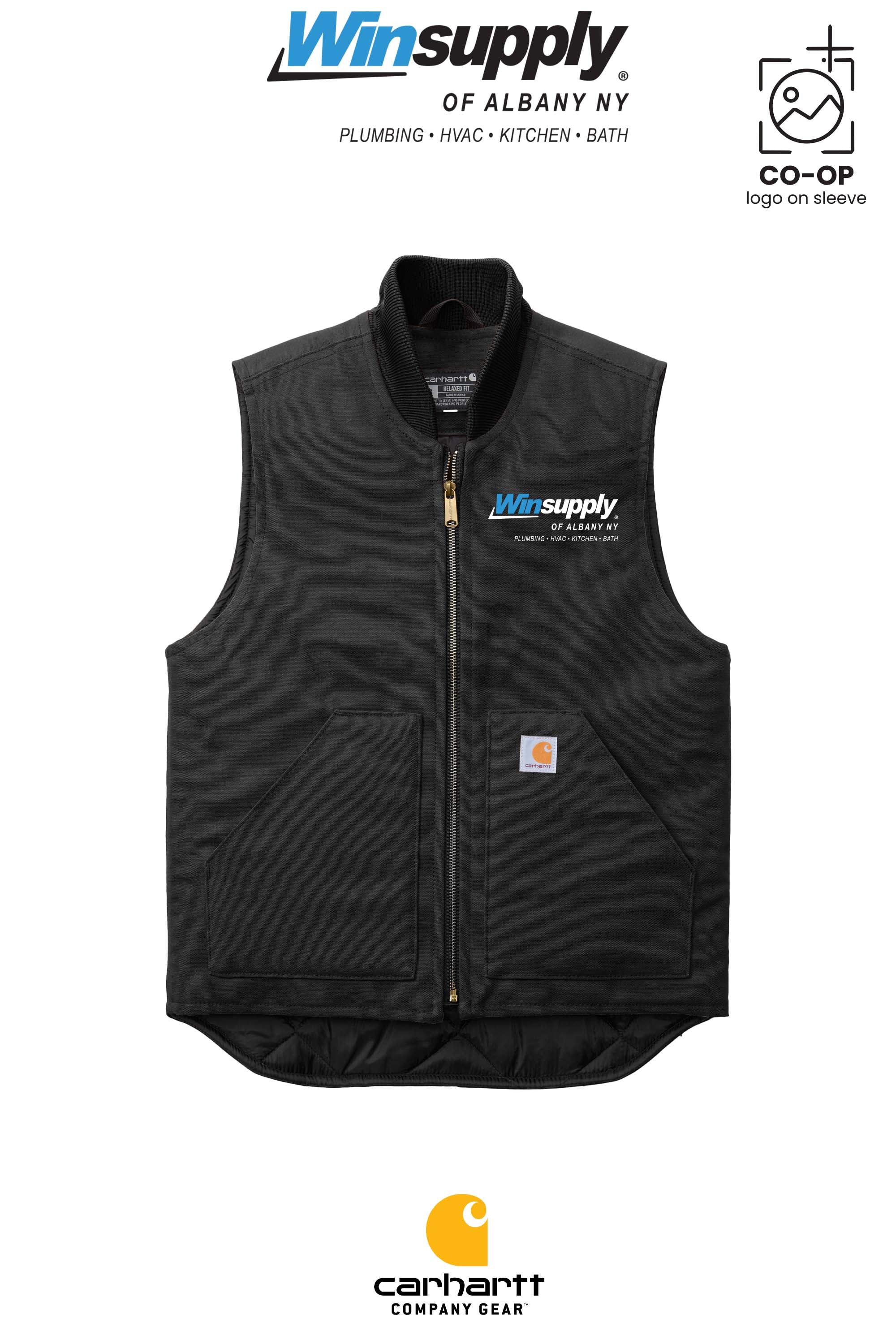 Carhartt® Duck Vest - Winsupply of Albany NY