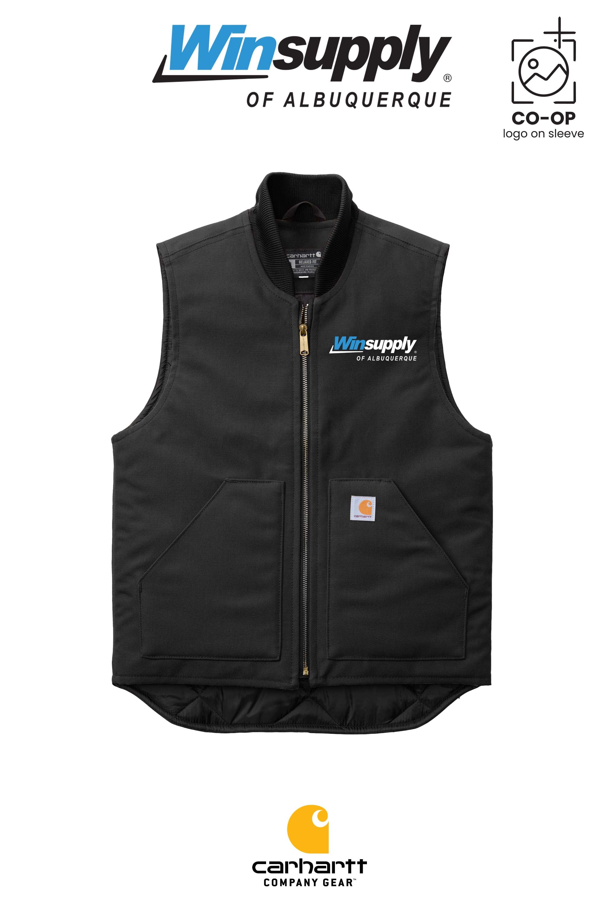 Carhartt® Duck Vest - Winsupply of Albuquerque