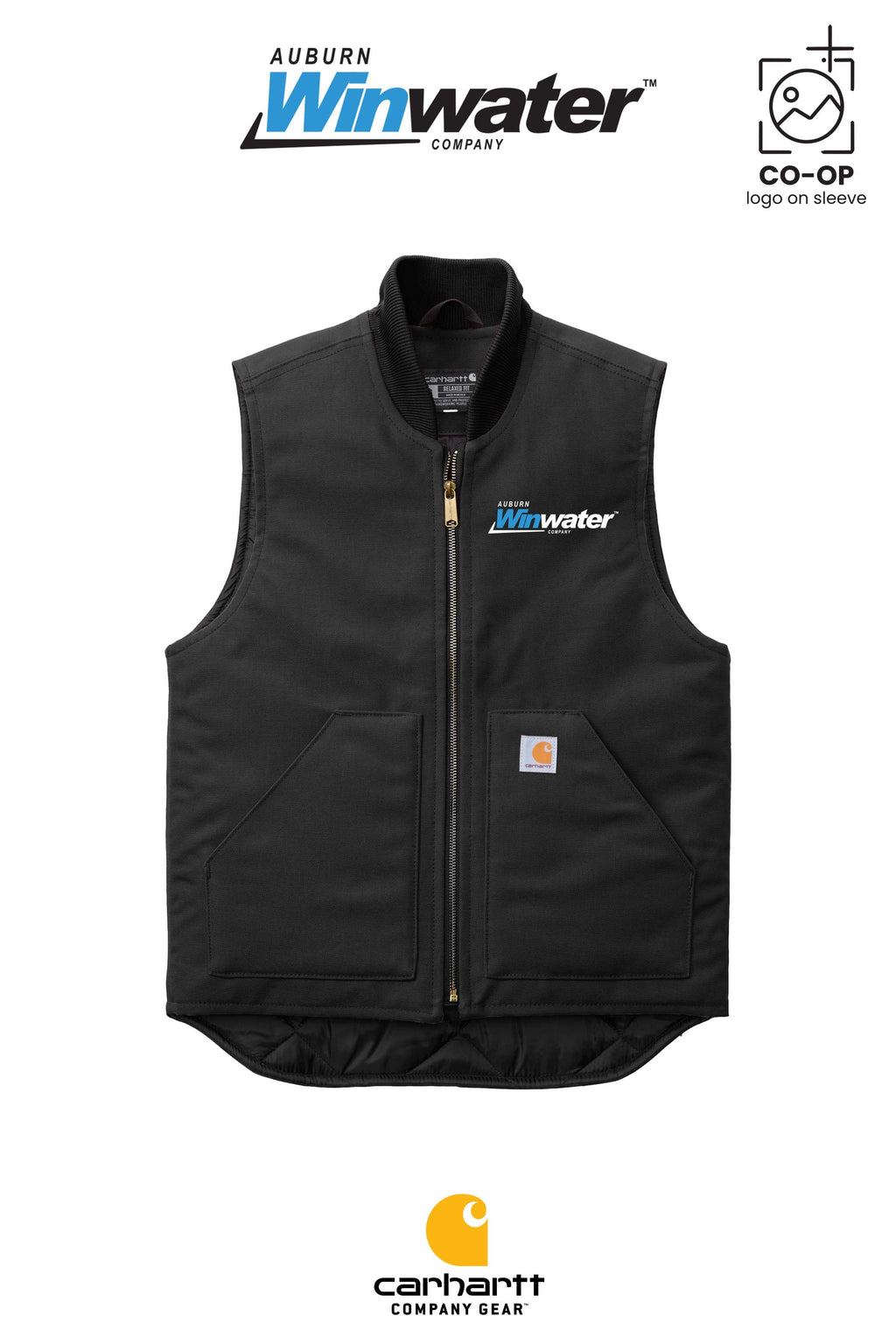 Carhartt® Duck Vest - Auburn Winwater