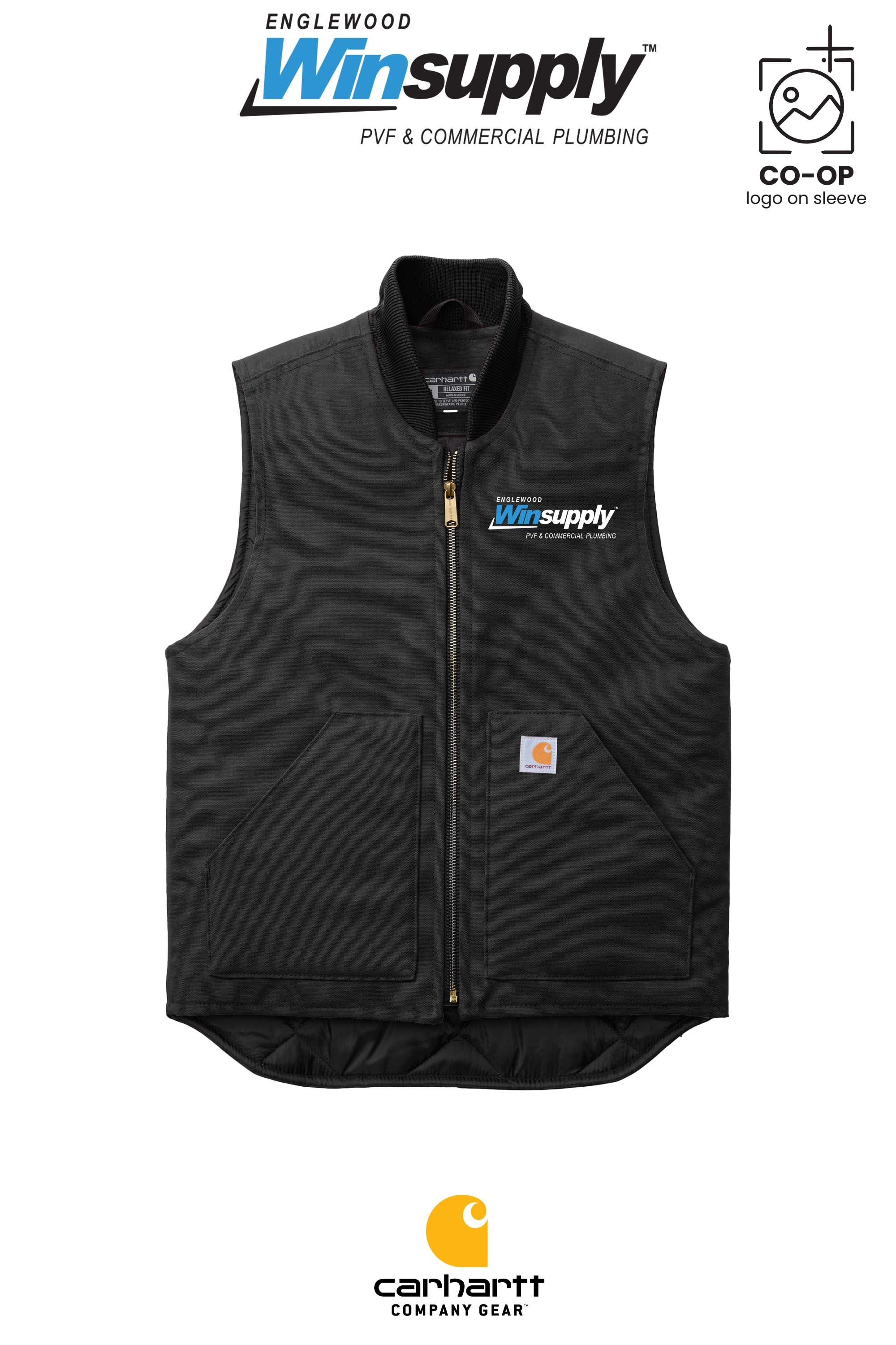 Carhartt® Duck Vest - Englewood Winsupply