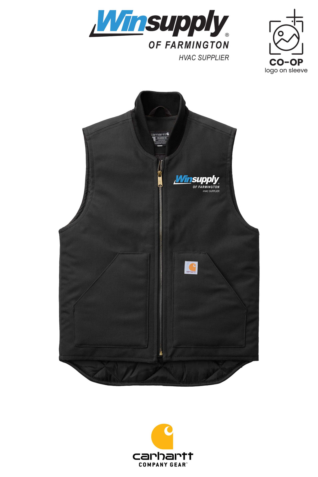 Carhartt® Duck Vest - Winsupply of Farmington