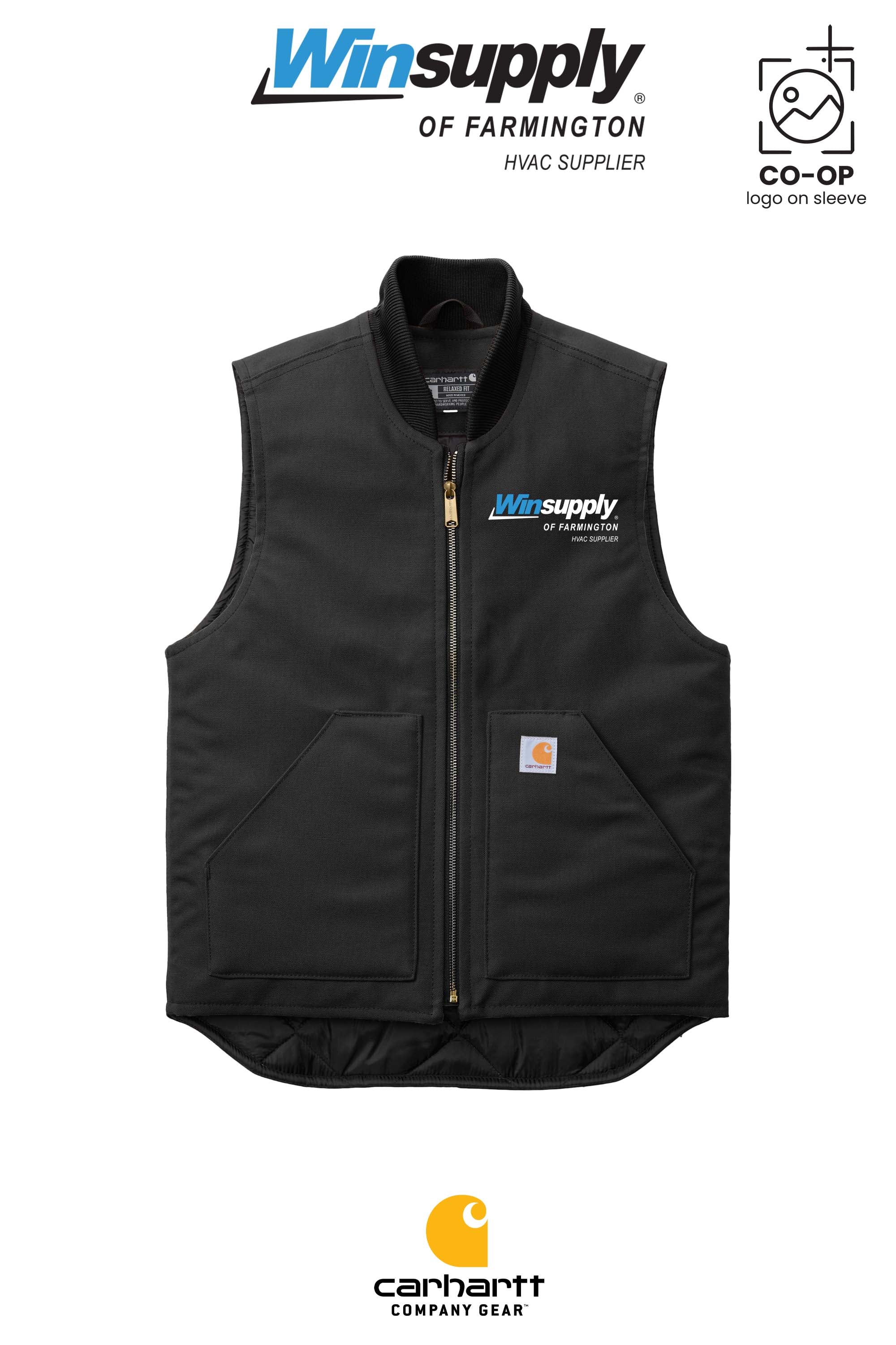 Carhartt® Duck Vest - Winsupply of Farmington