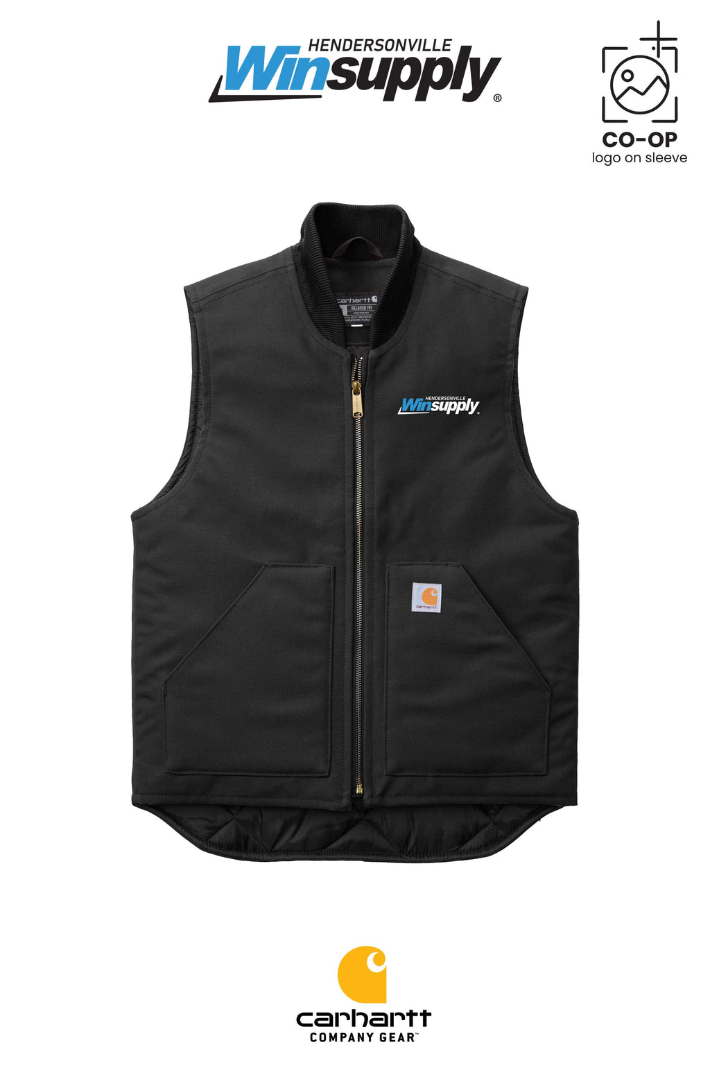 Carhartt® Duck Vest - Winsupply of Hendersonville