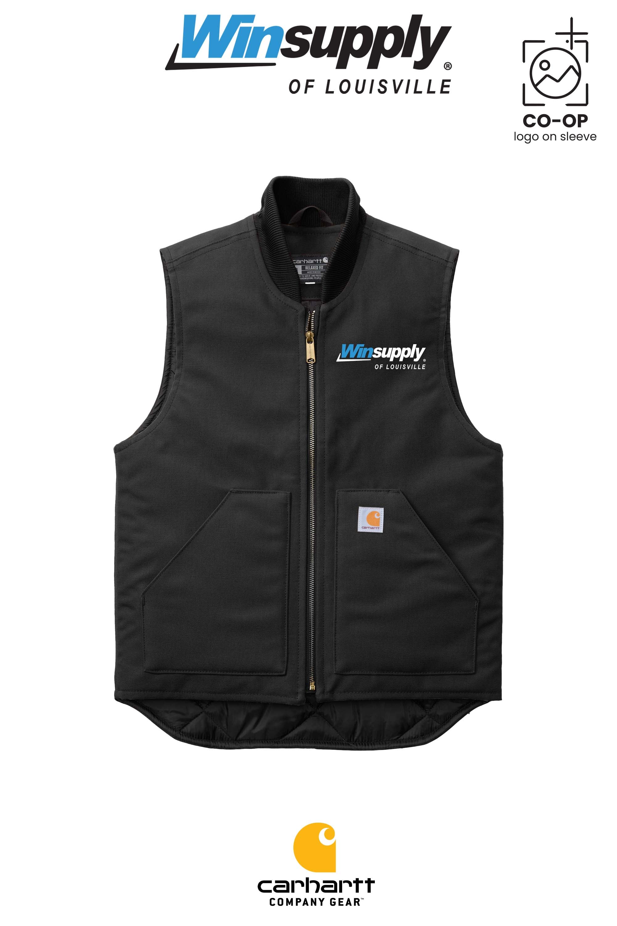 Carhartt® Duck Vest - Winsupply of Louisville KY