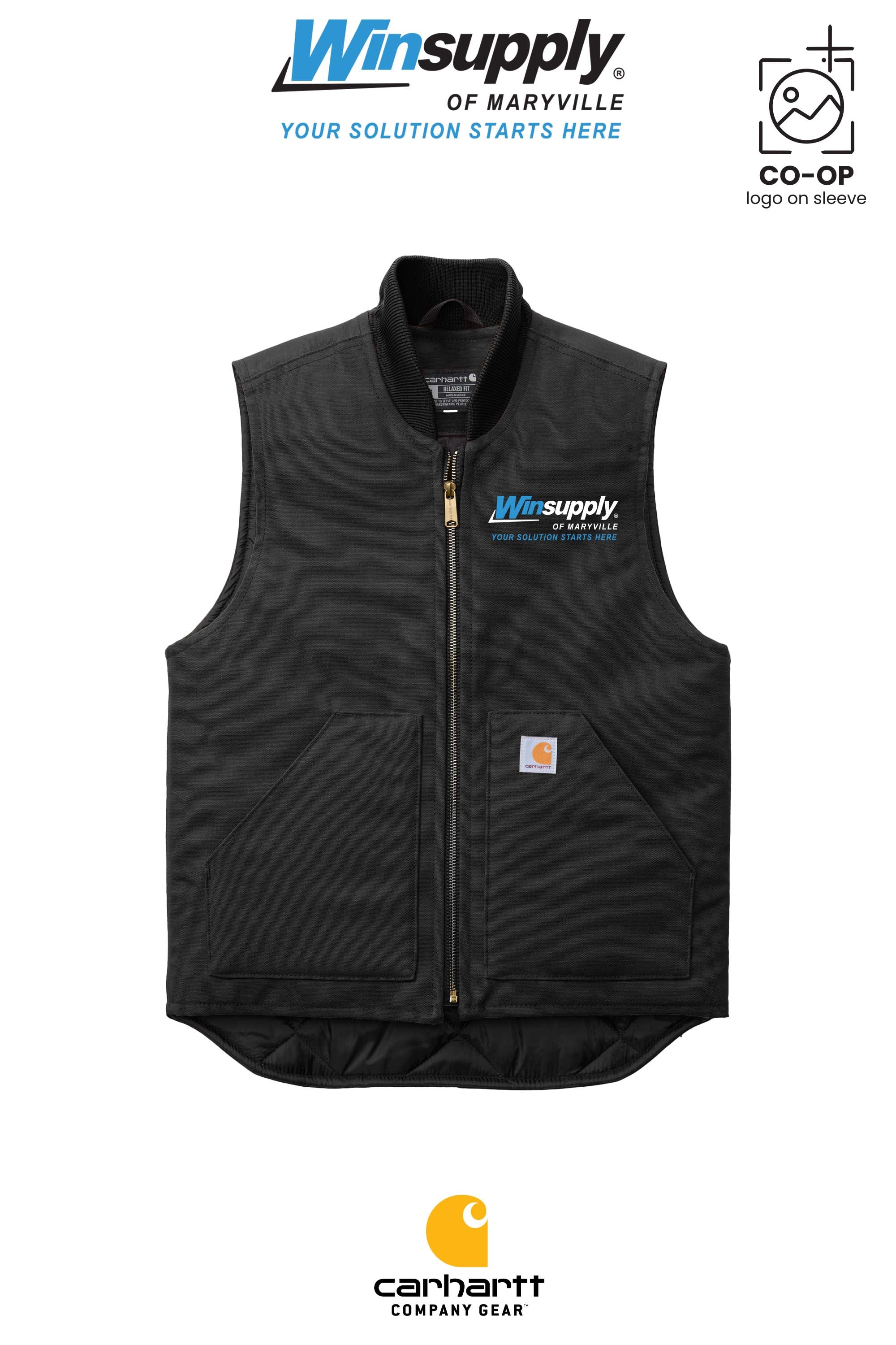 Carhartt® Duck Vest - Winsupply of Maryville