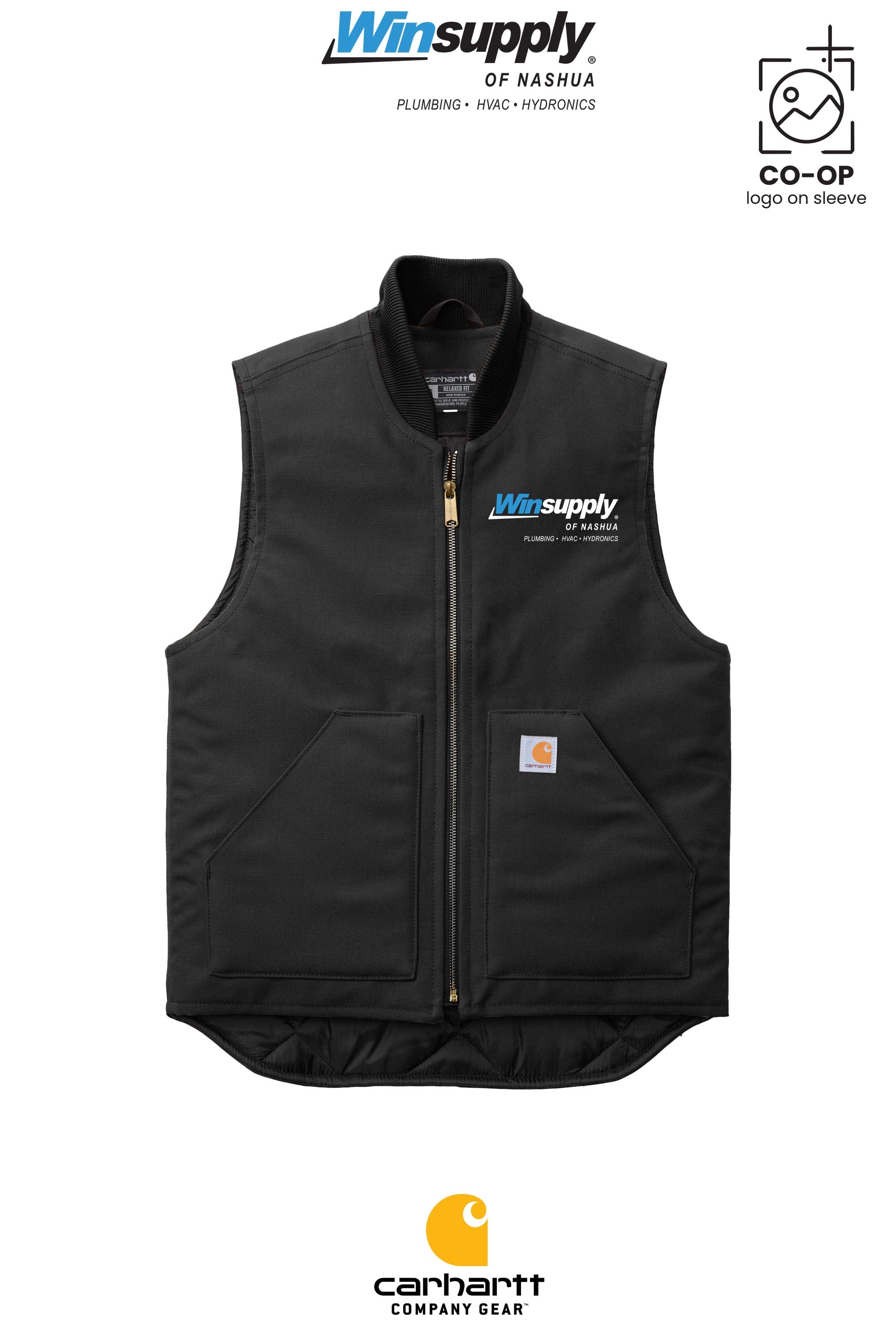 Carhartt® Duck Vest - Winsupply of Nashua