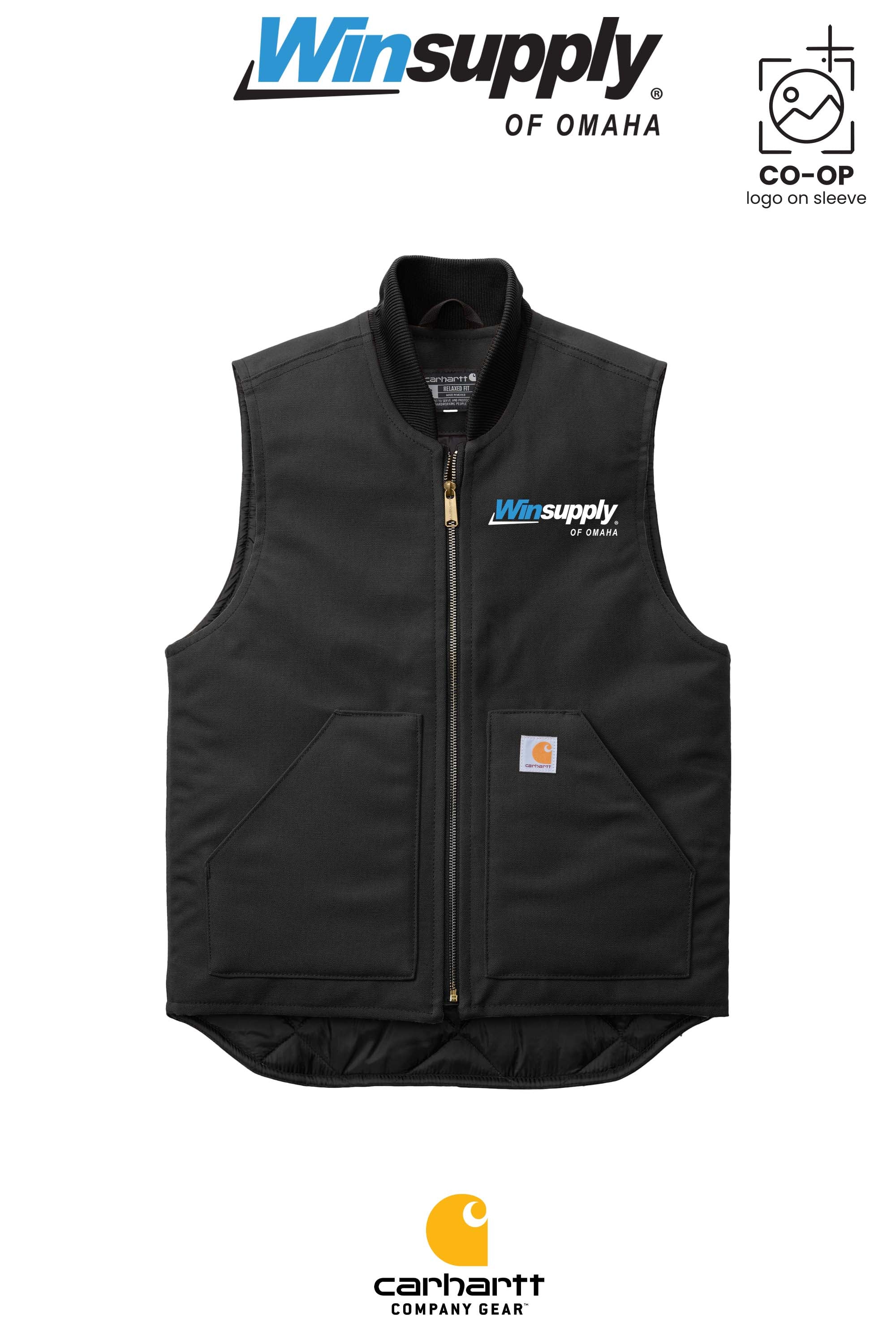 Carhartt® Duck Vest - Winsupply of Omaha