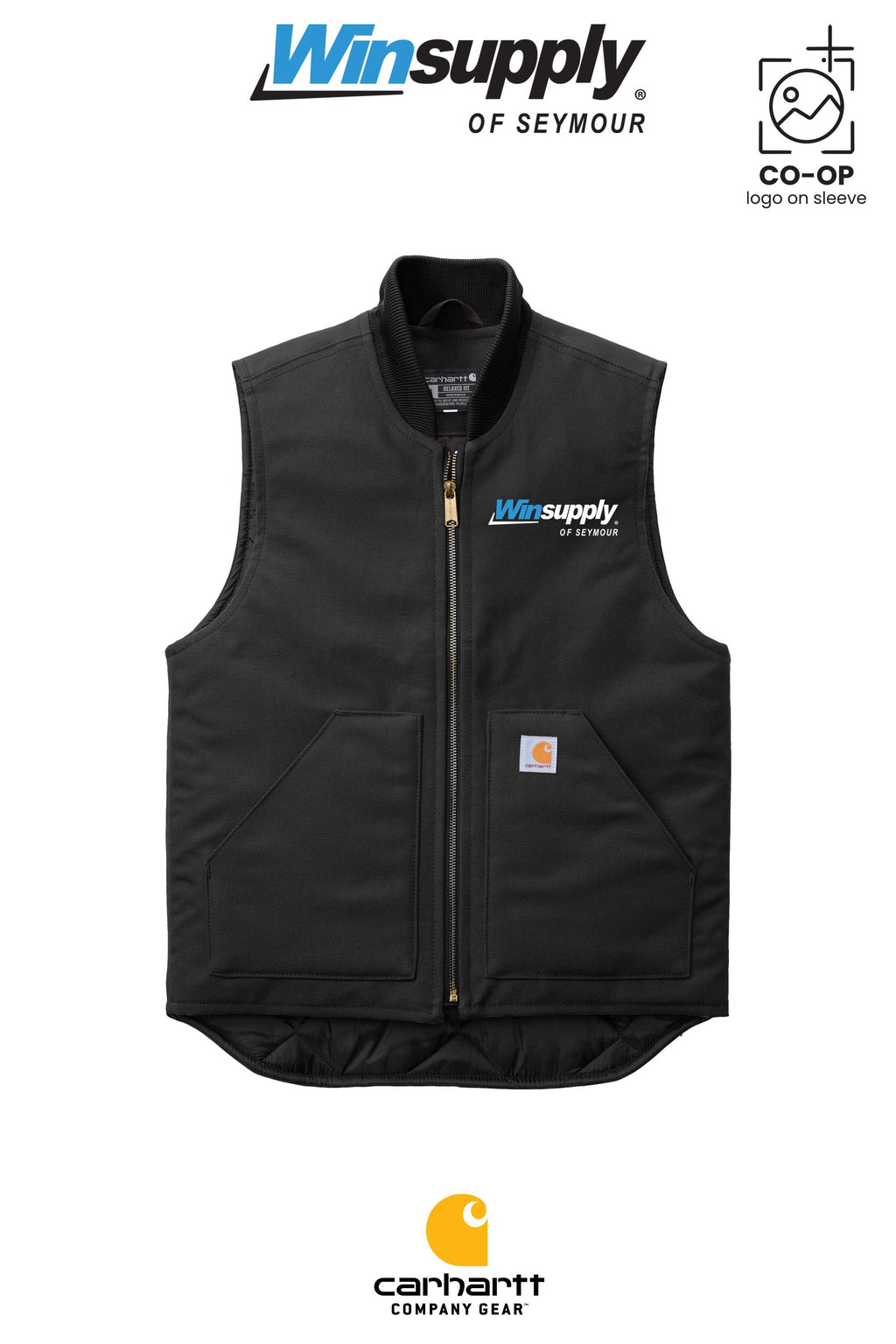 Carhartt® Duck Vest - Winsupply of Seymour IN