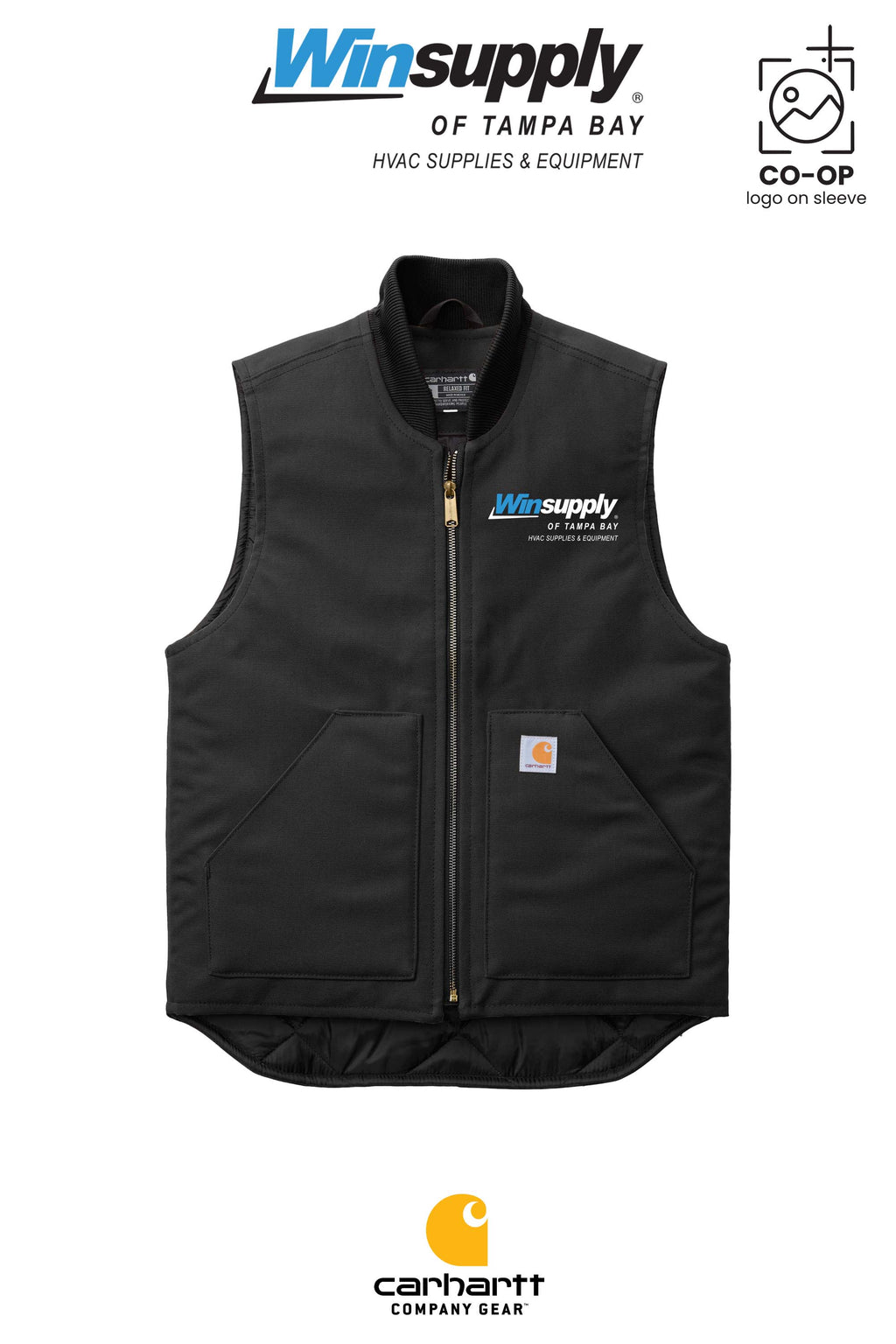 Carhartt® Duck Vest - Winsupply of Tampa Bay