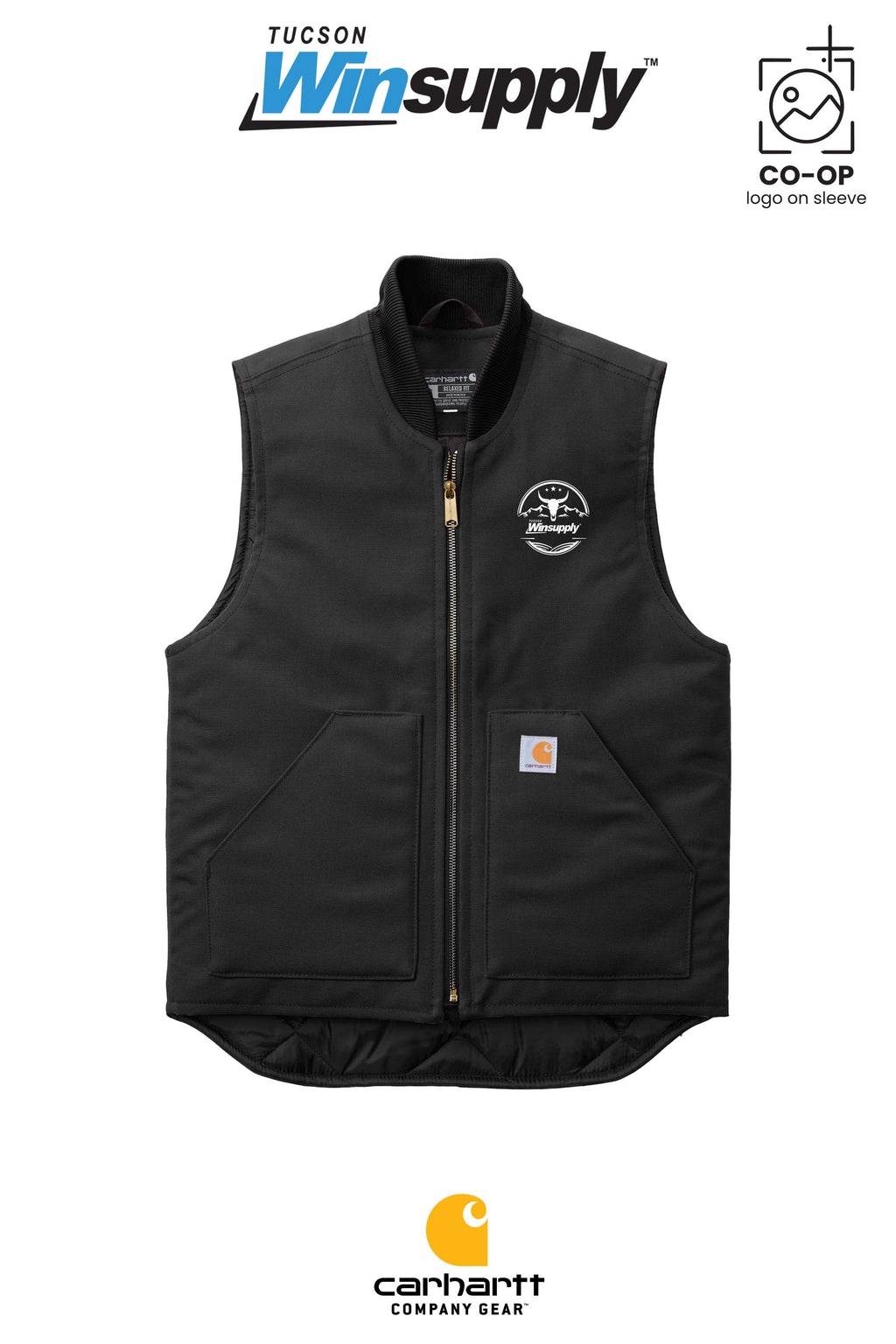 Carhartt® Duck Vest - Winsupply Tucson AZ