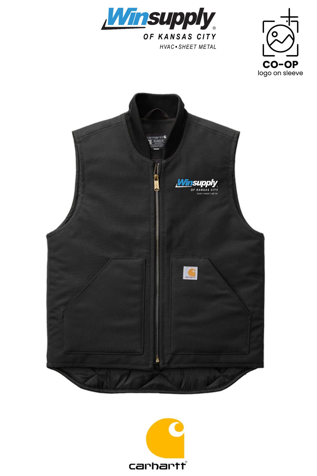 Carhartt® Duck Vest - Winsupply of Kansas City