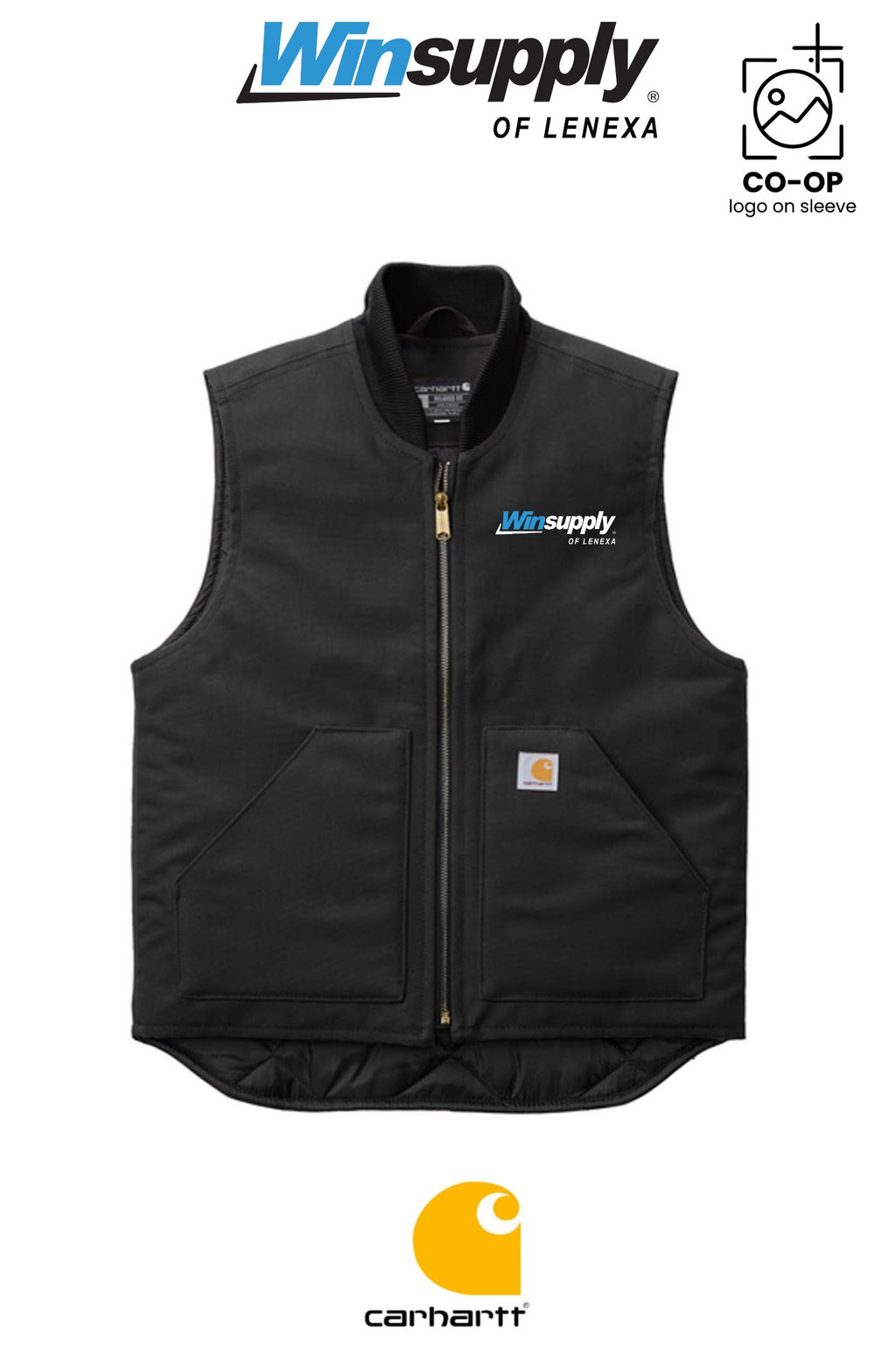 Carhartt® Duck Vest - Winsupply of Lenexa