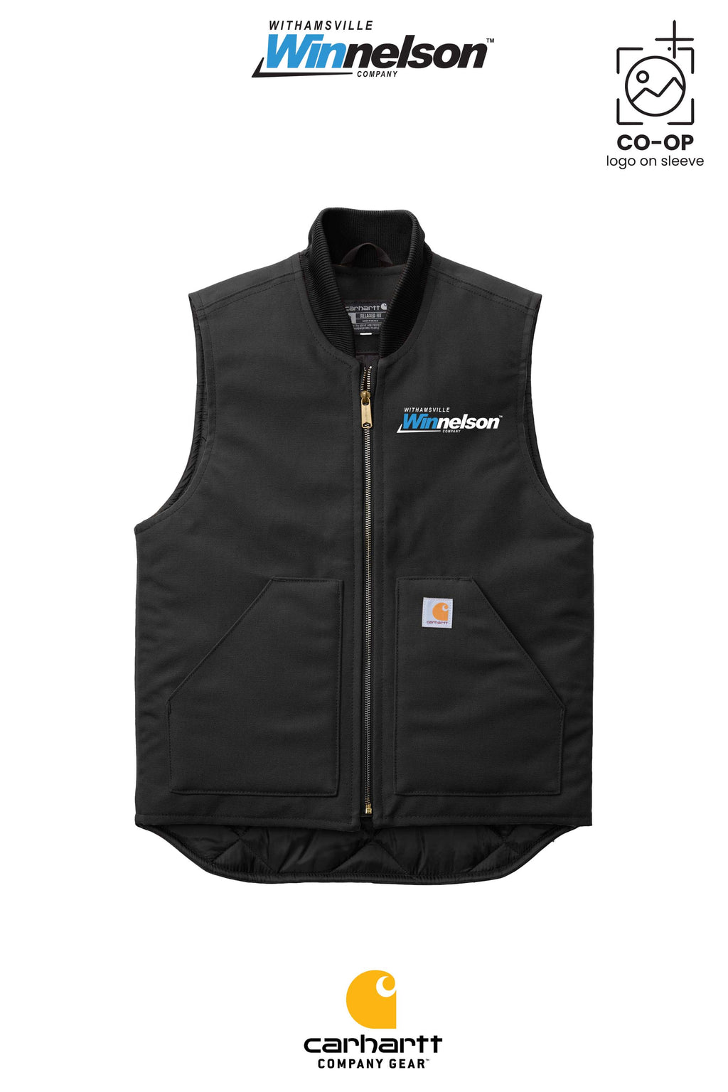 Carhartt® Duck Vest - Withamsville Winnelson