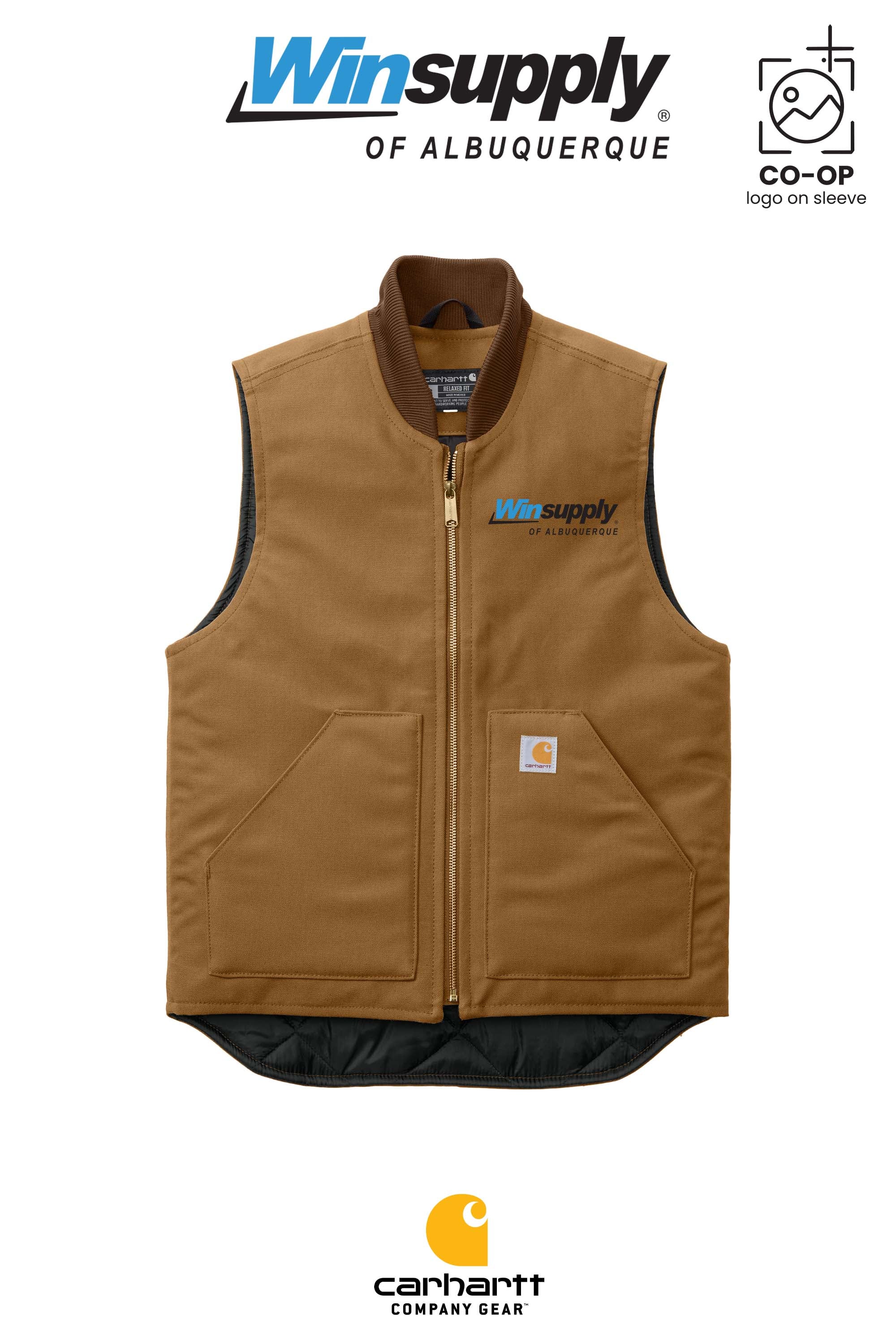 Carhartt® Duck Vest - Winsupply of Albuquerque