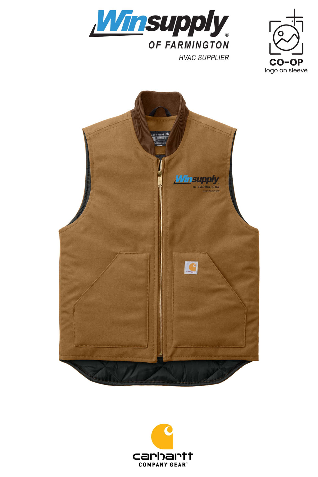 Carhartt® Duck Vest - Winsupply of Farmington