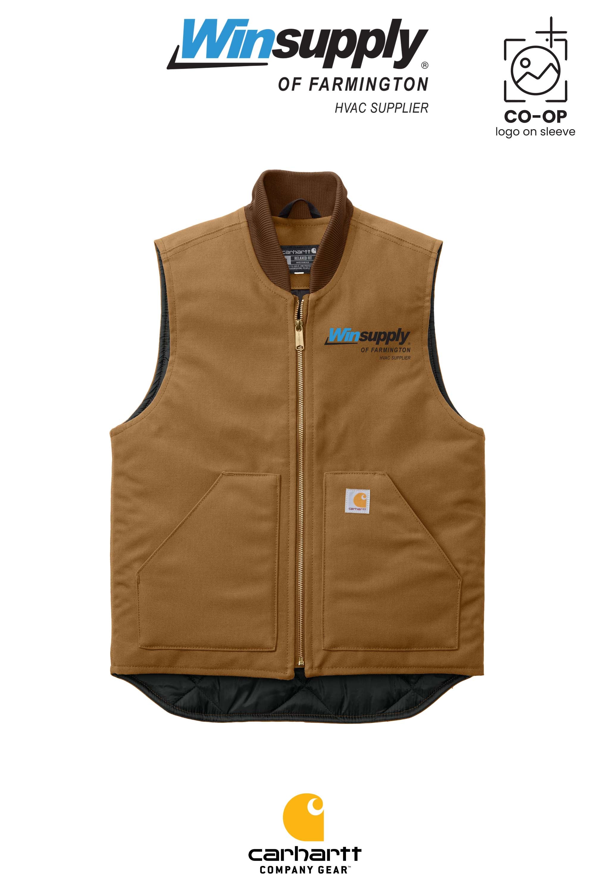 Carhartt® Duck Vest - Winsupply of Farmington