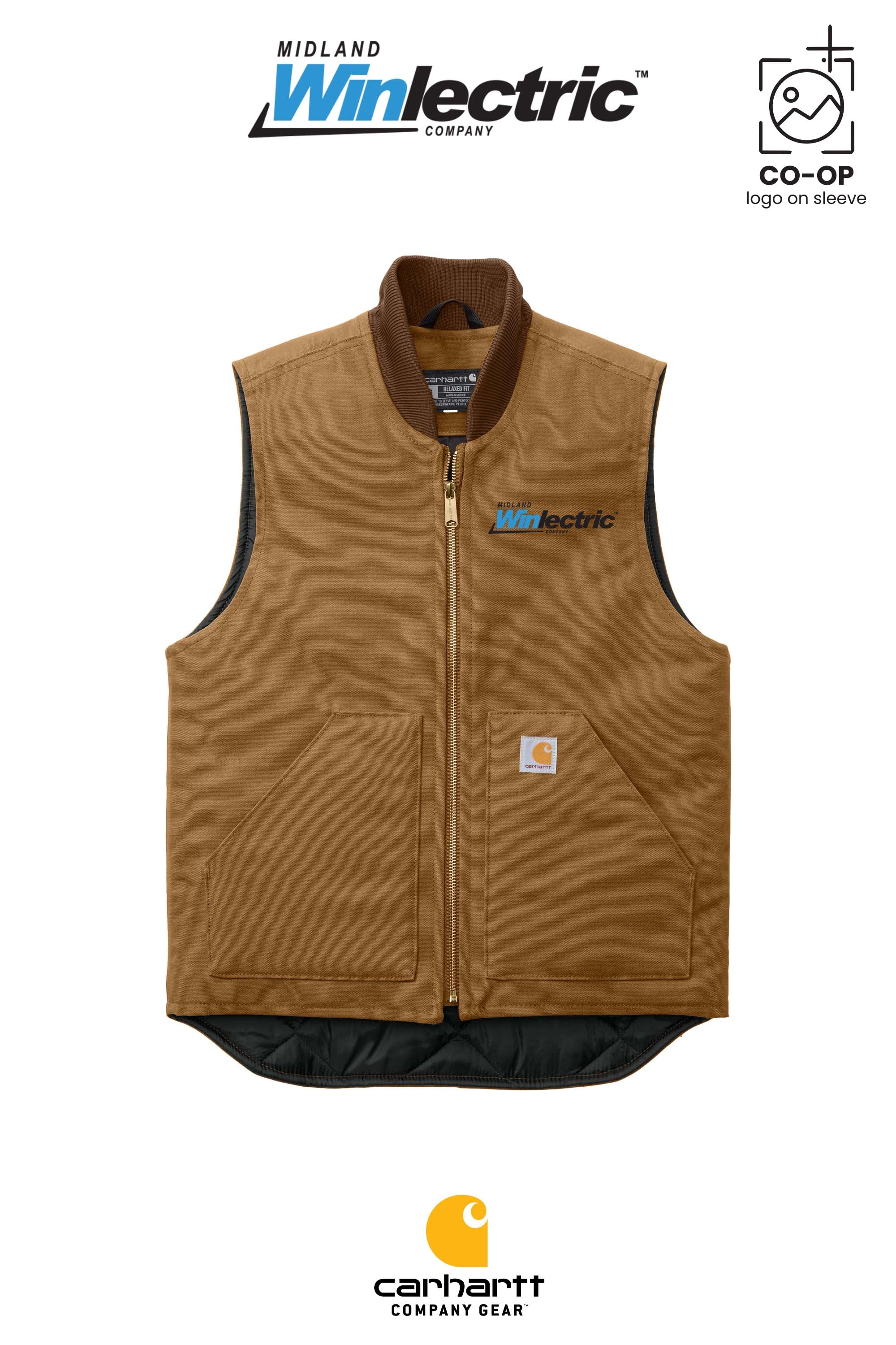 Carhartt® Duck Vest - Winlectric of Midland