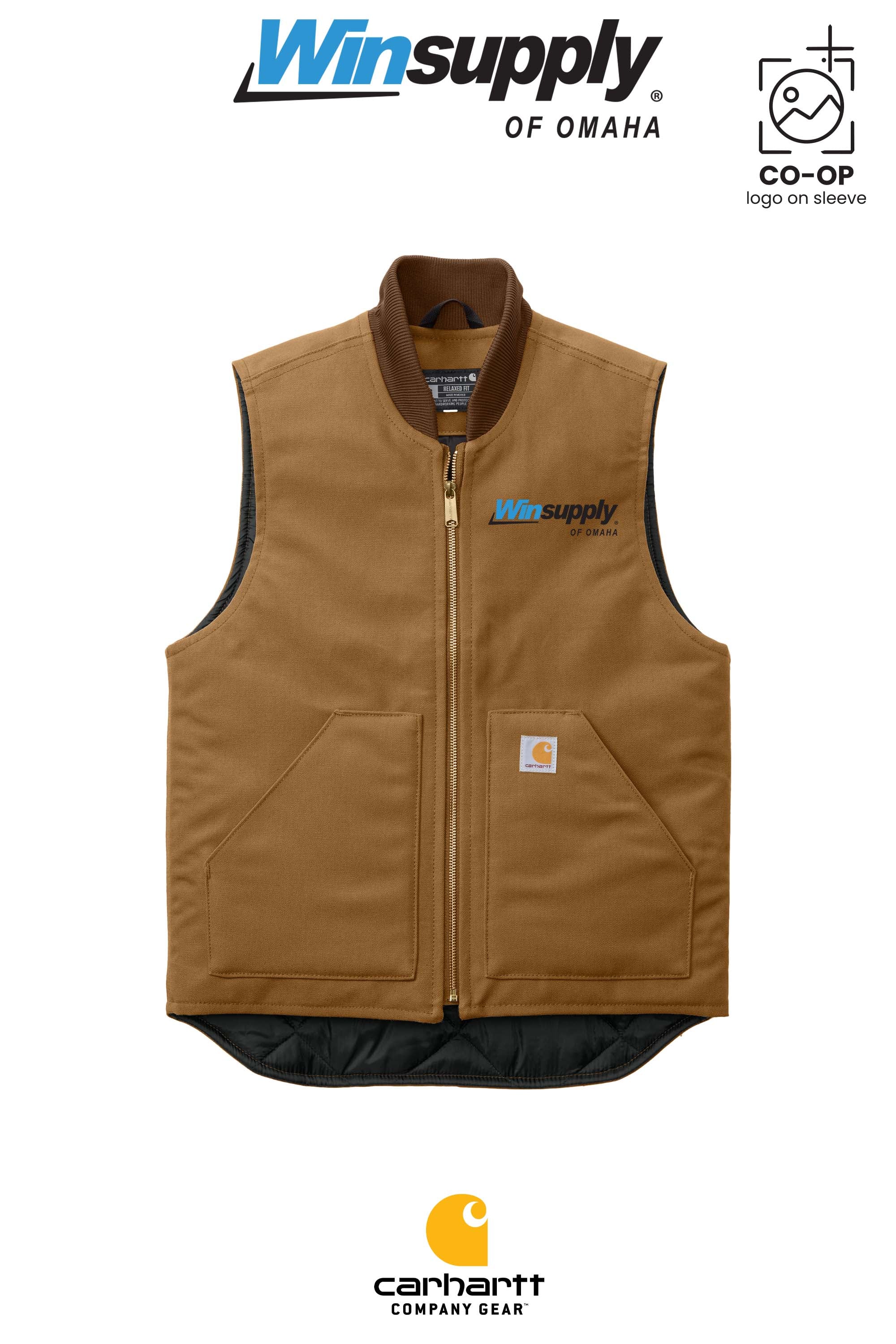 Carhartt® Duck Vest - Winsupply of Omaha