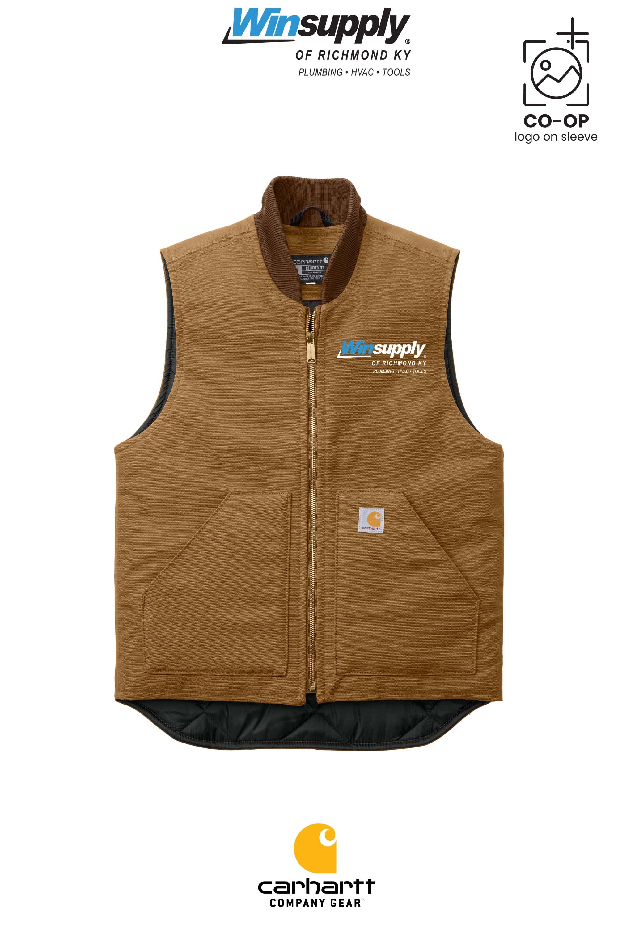 Carhartt® Duck Vest - Winsupply of Richmond KY