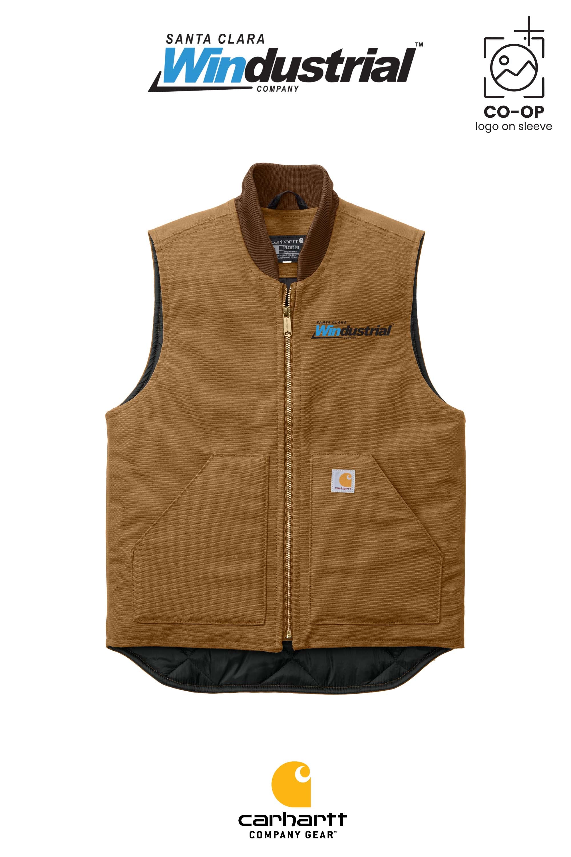 Carhartt® Duck Vest - Santa Clara Windustrial